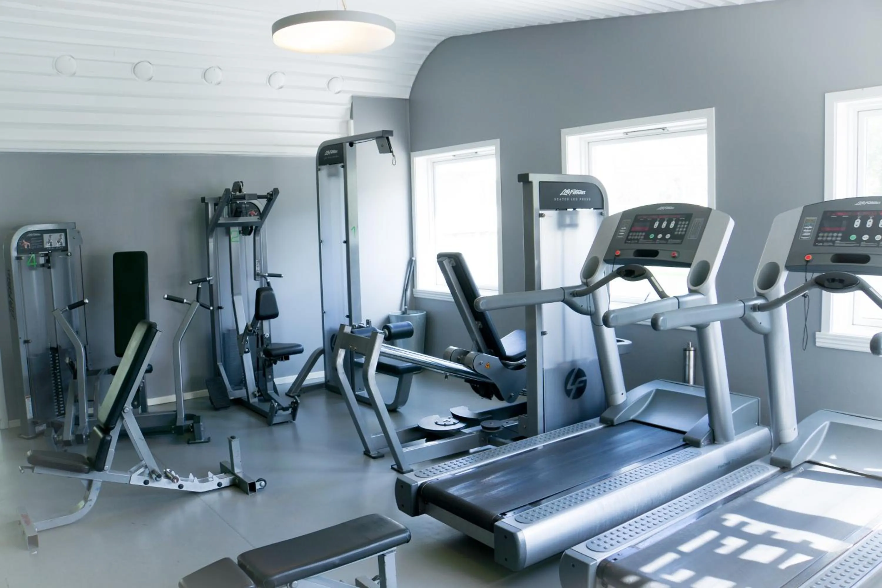 Fitness centre/facilities in Glomfjord Hotel