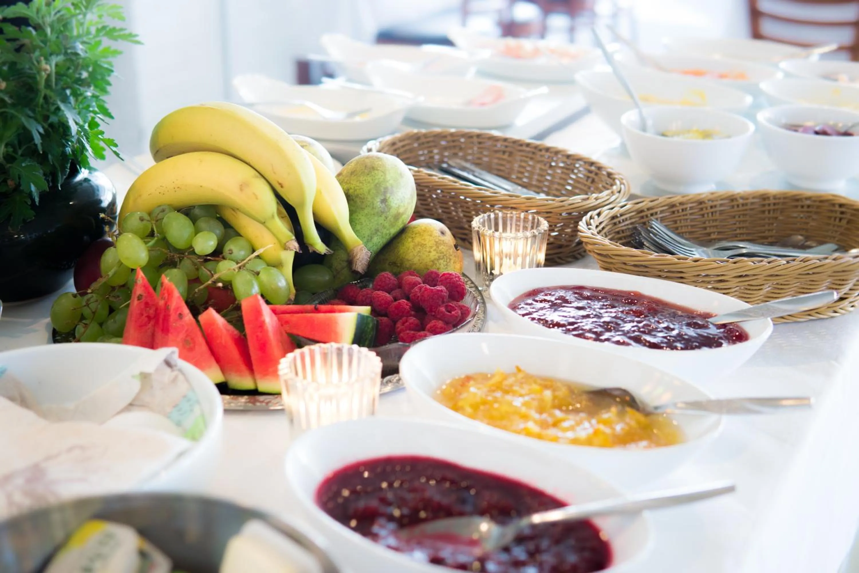 Breakfast in Glomfjord Hotel