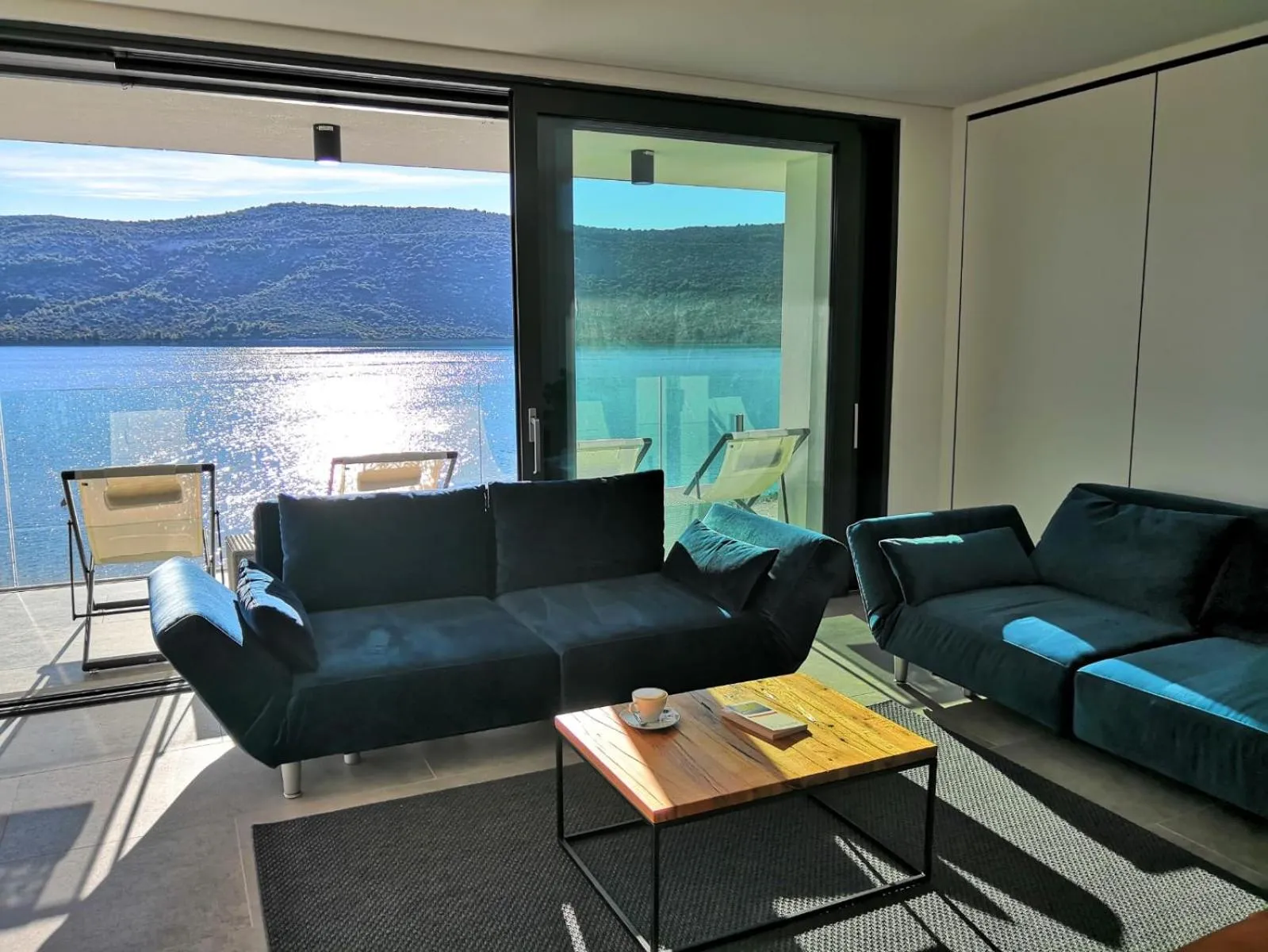 Living room in Sky Beach Aparthotel