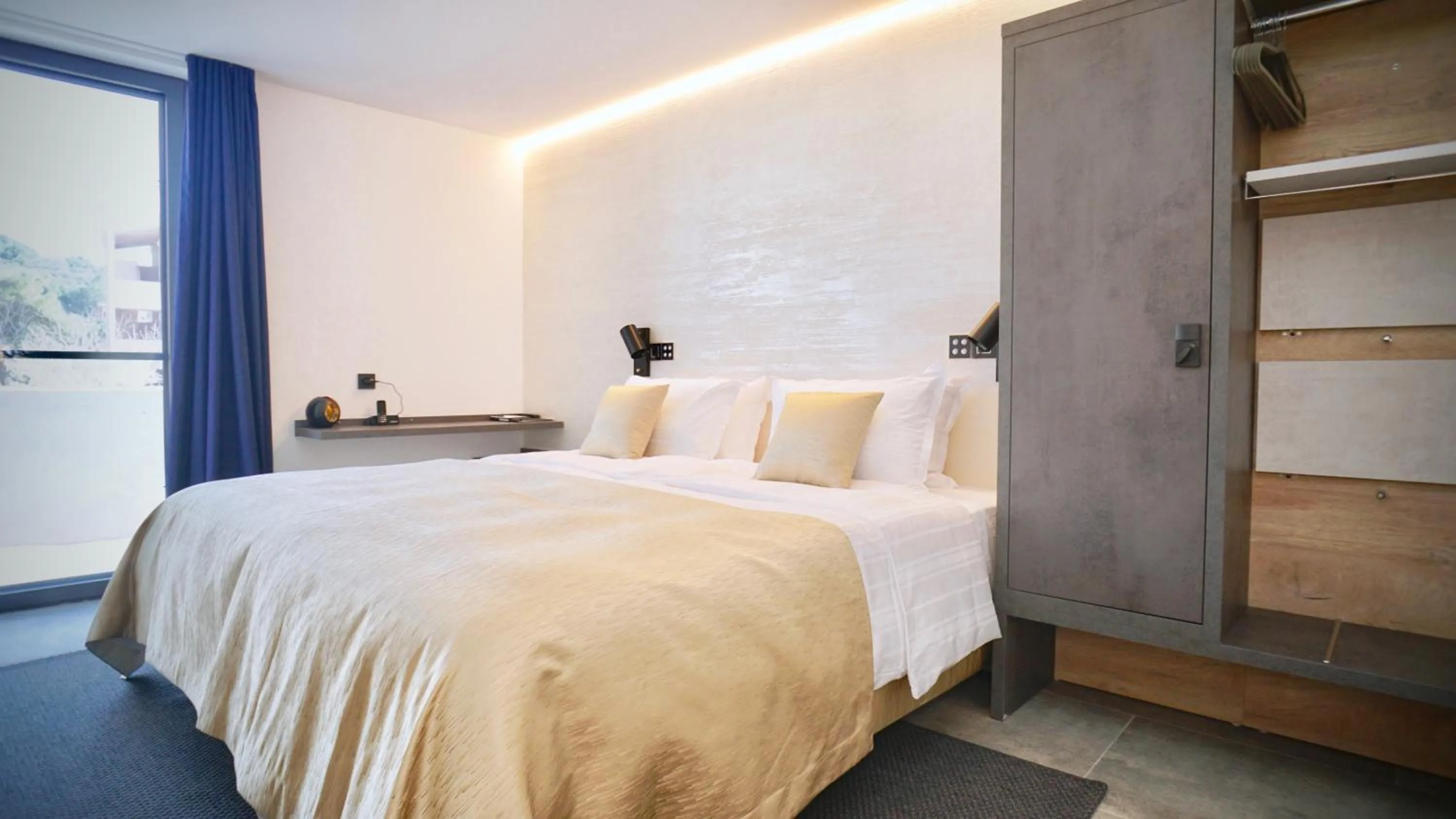 Bedroom in Sky Beach Aparthotel