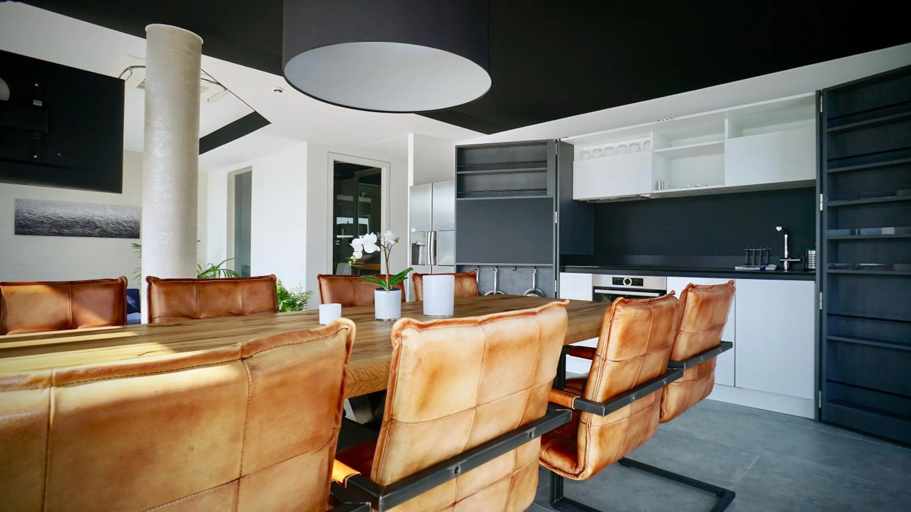 Dining area in Sky Beach Aparthotel