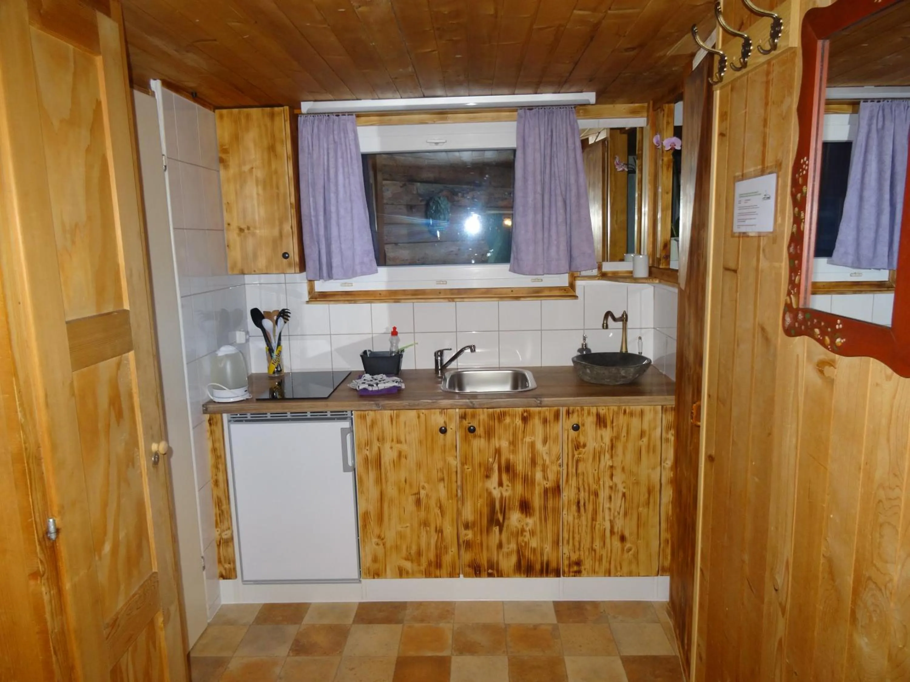 Decorative detail in Free Spirit Lodge