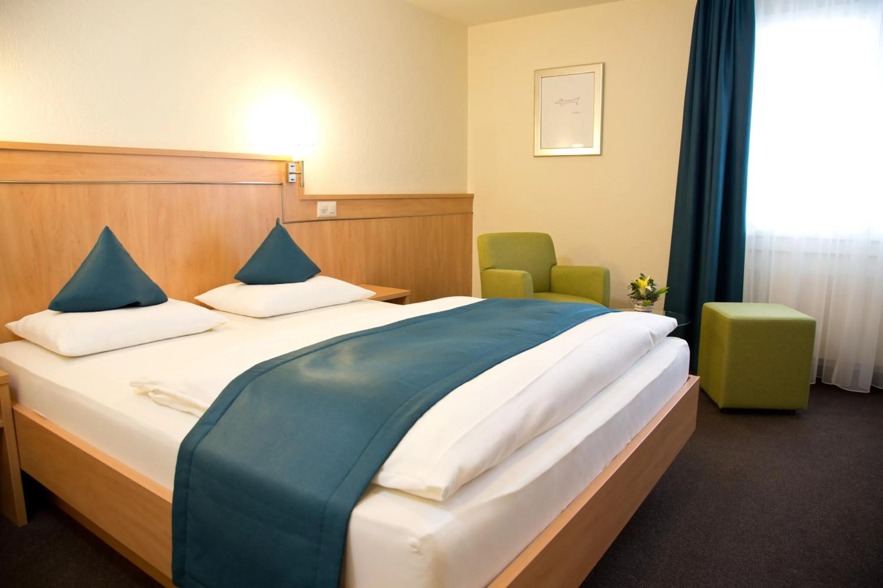 Day, Bed in Hotel Buchserhof