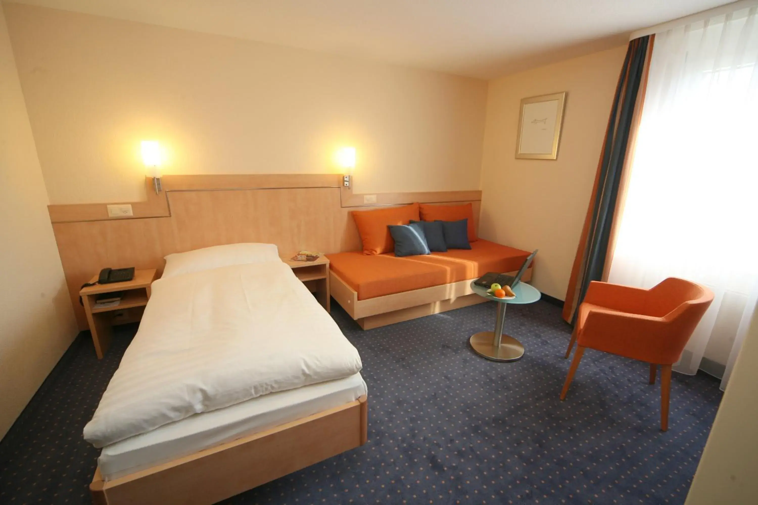 Day, Bed in Hotel Buchserhof Day, Bed in Hotel Buchserhof