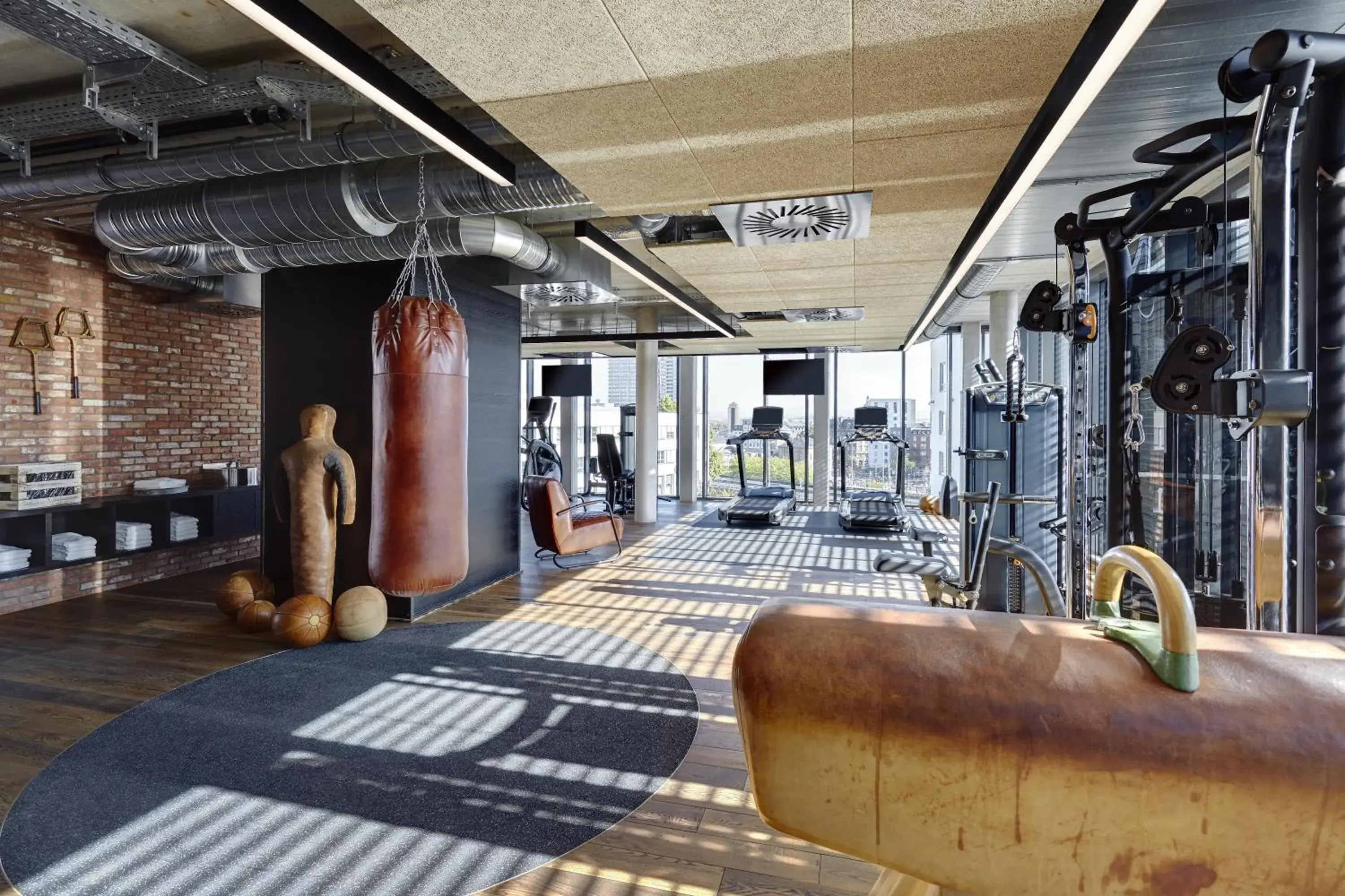 Fitness centre/facilities in Me and All Hotel Mainz, by Hyatt Fitness centre/facilities in Me and All Hotel Mainz, by Hyatt