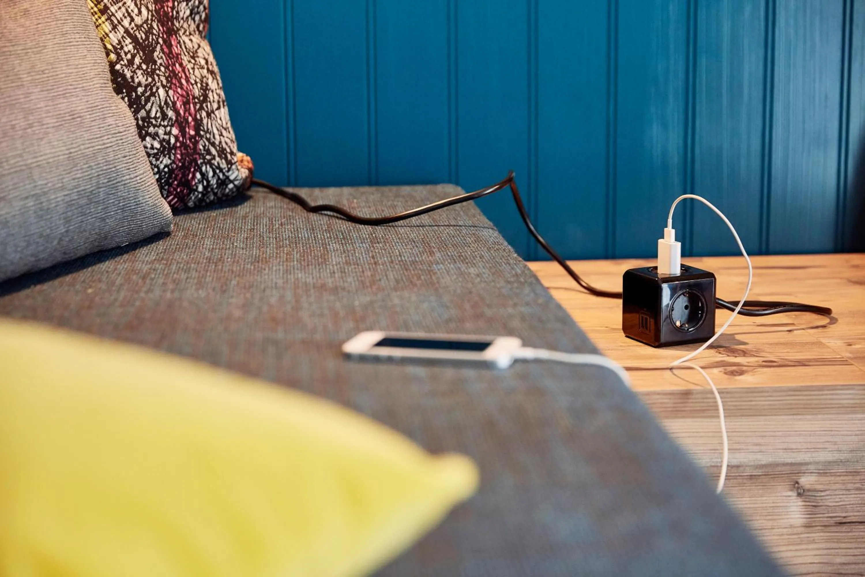 Seating area in Me and All Hotel Mainz, by Hyatt