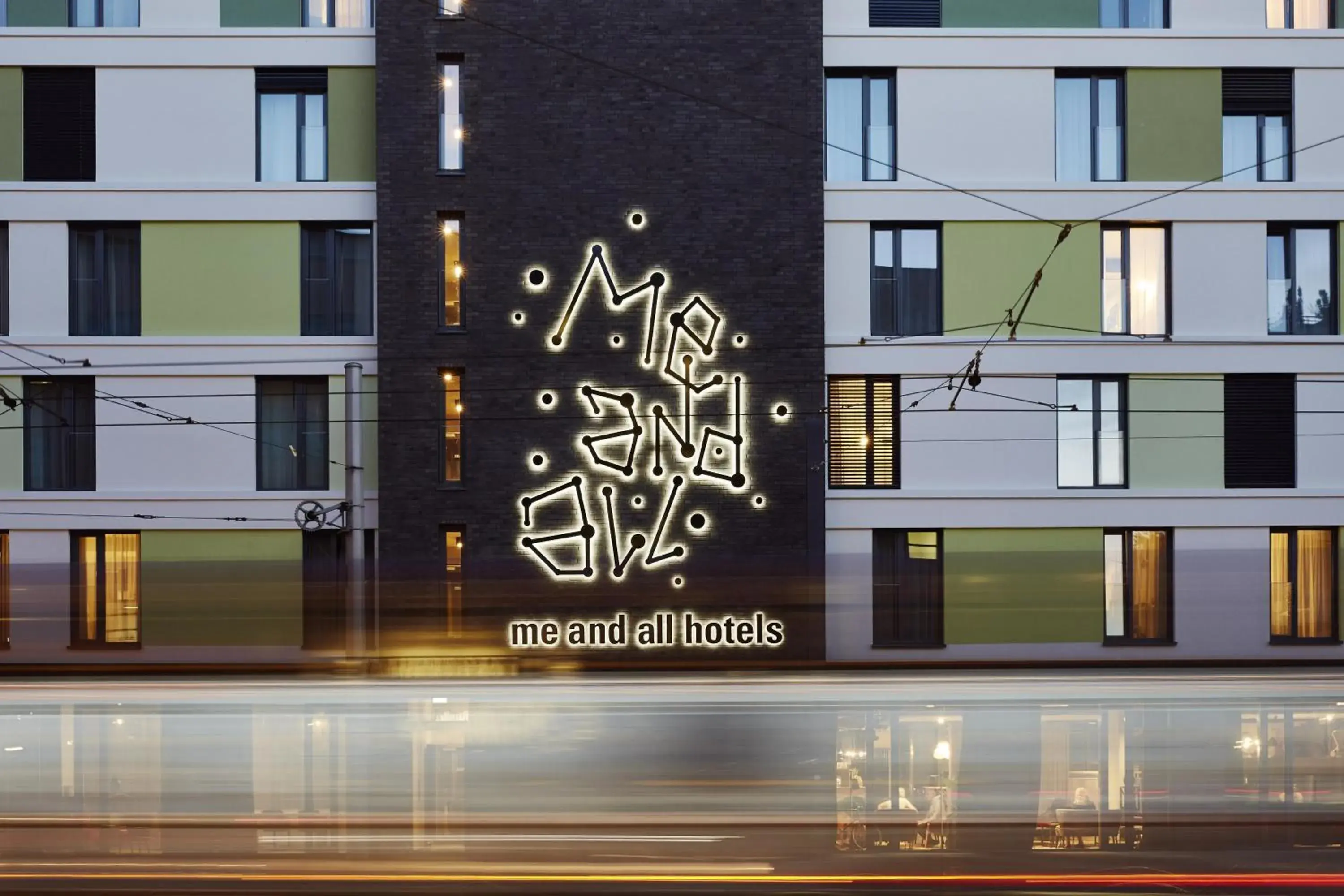 Property building in Me and All Hotel Mainz, by Hyatt Property building in Me and All Hotel Mainz, by Hyatt