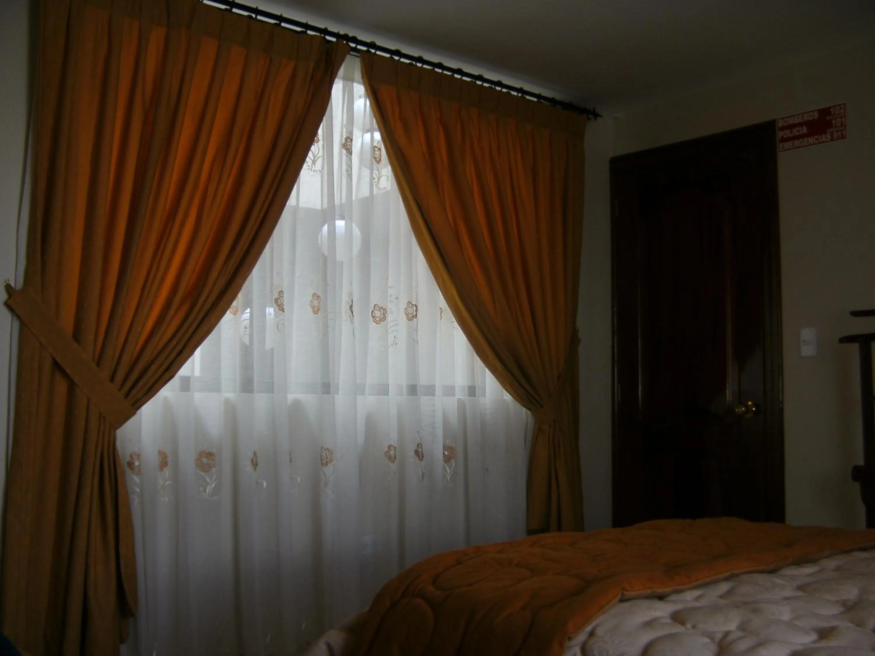 Decorative detail, Bed in Hostal Fevilamir