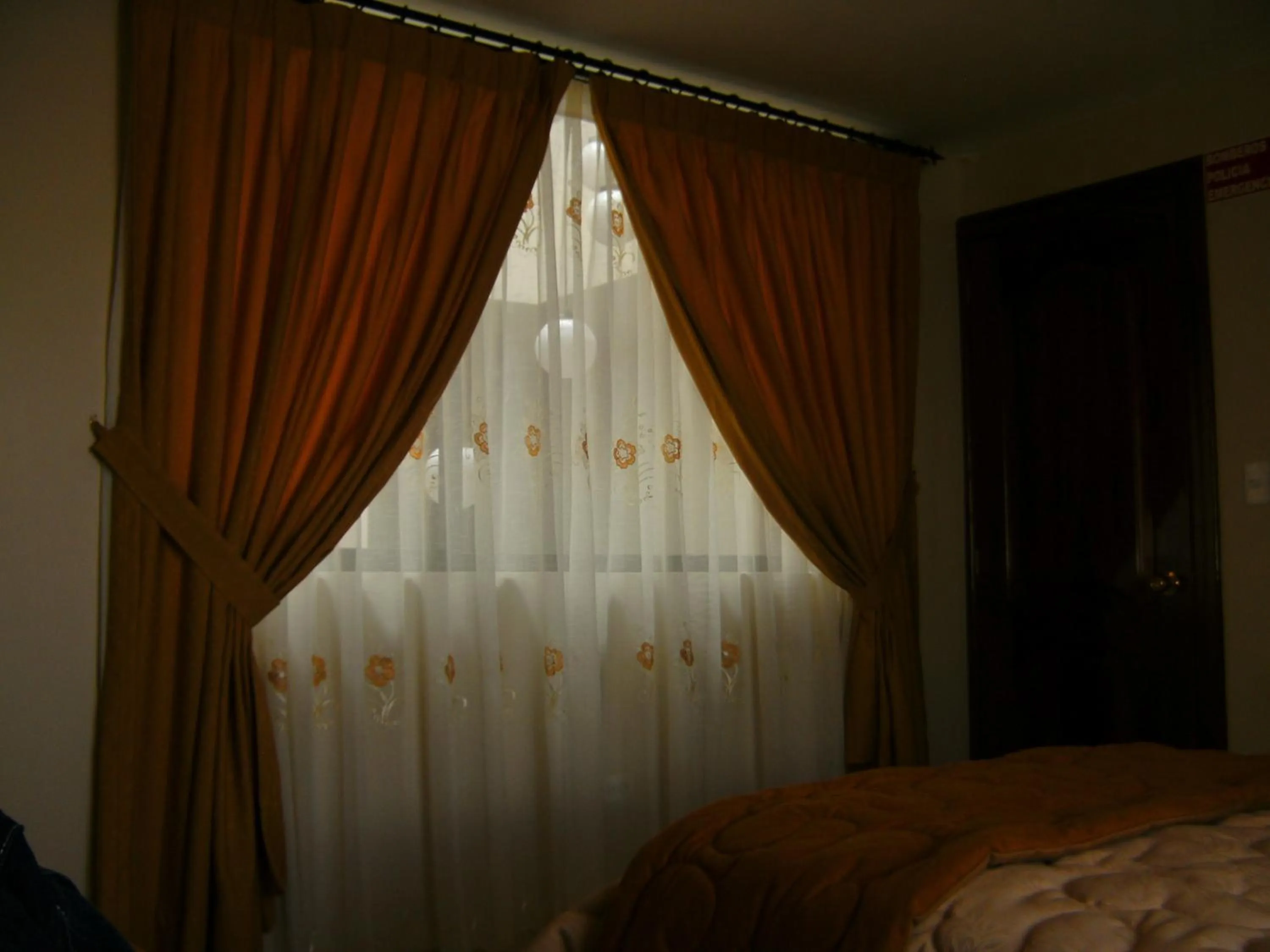 Decorative detail, Bed in Hostal Fevilamir