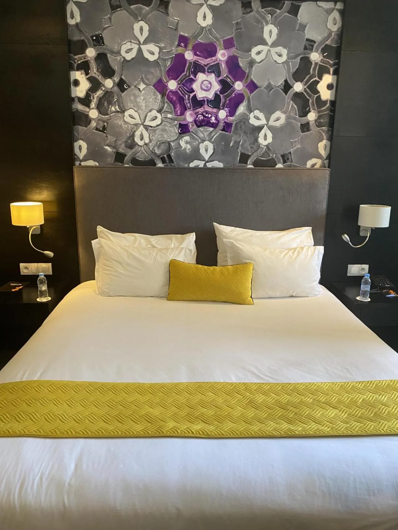 Bed in ODYSSEE Boutique Hotel Casablanca