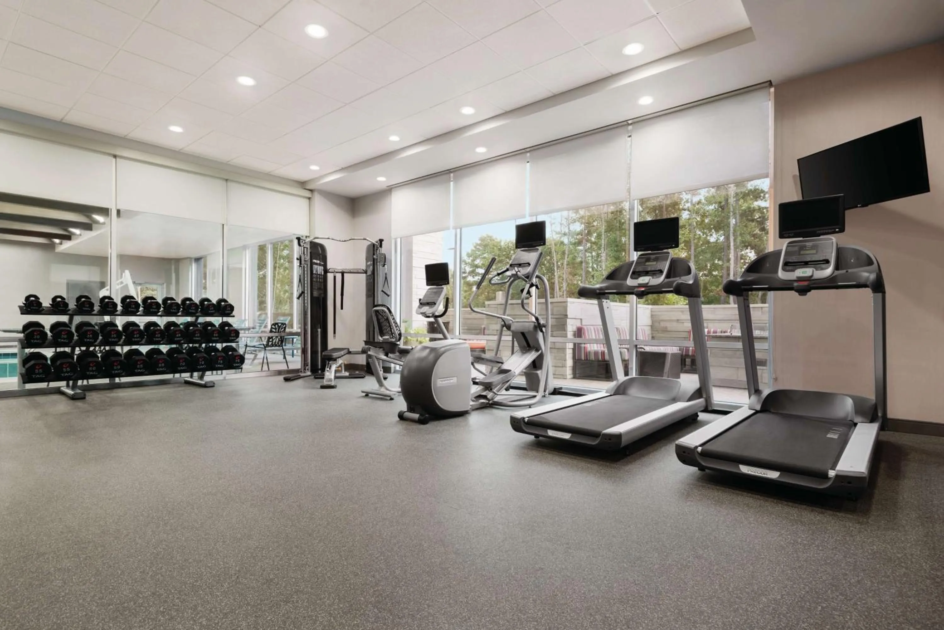 Fitness centre/facilities in Home2 Suites By Hilton Columbia Harbison