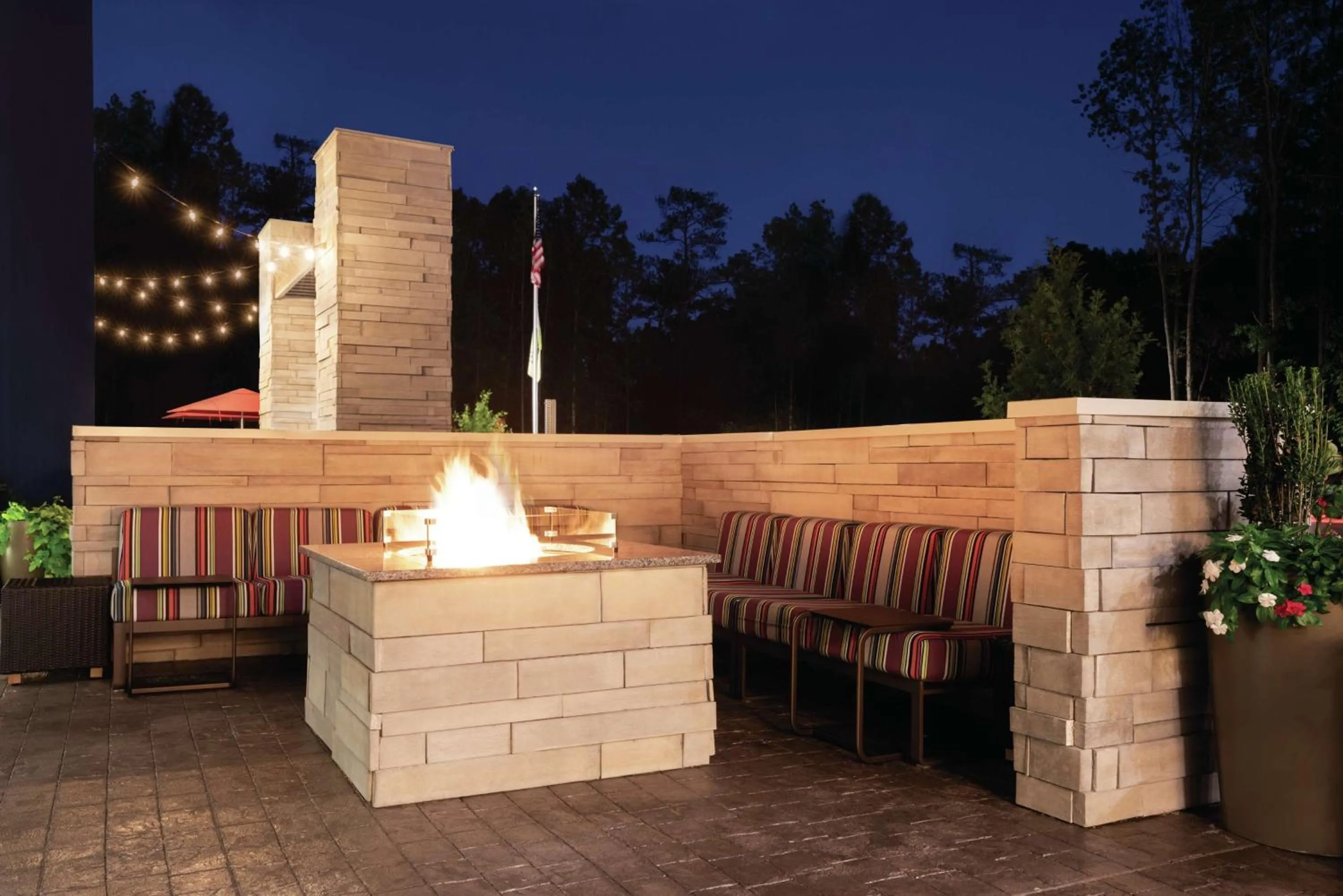 Patio in Home2 Suites By Hilton Columbia Harbison