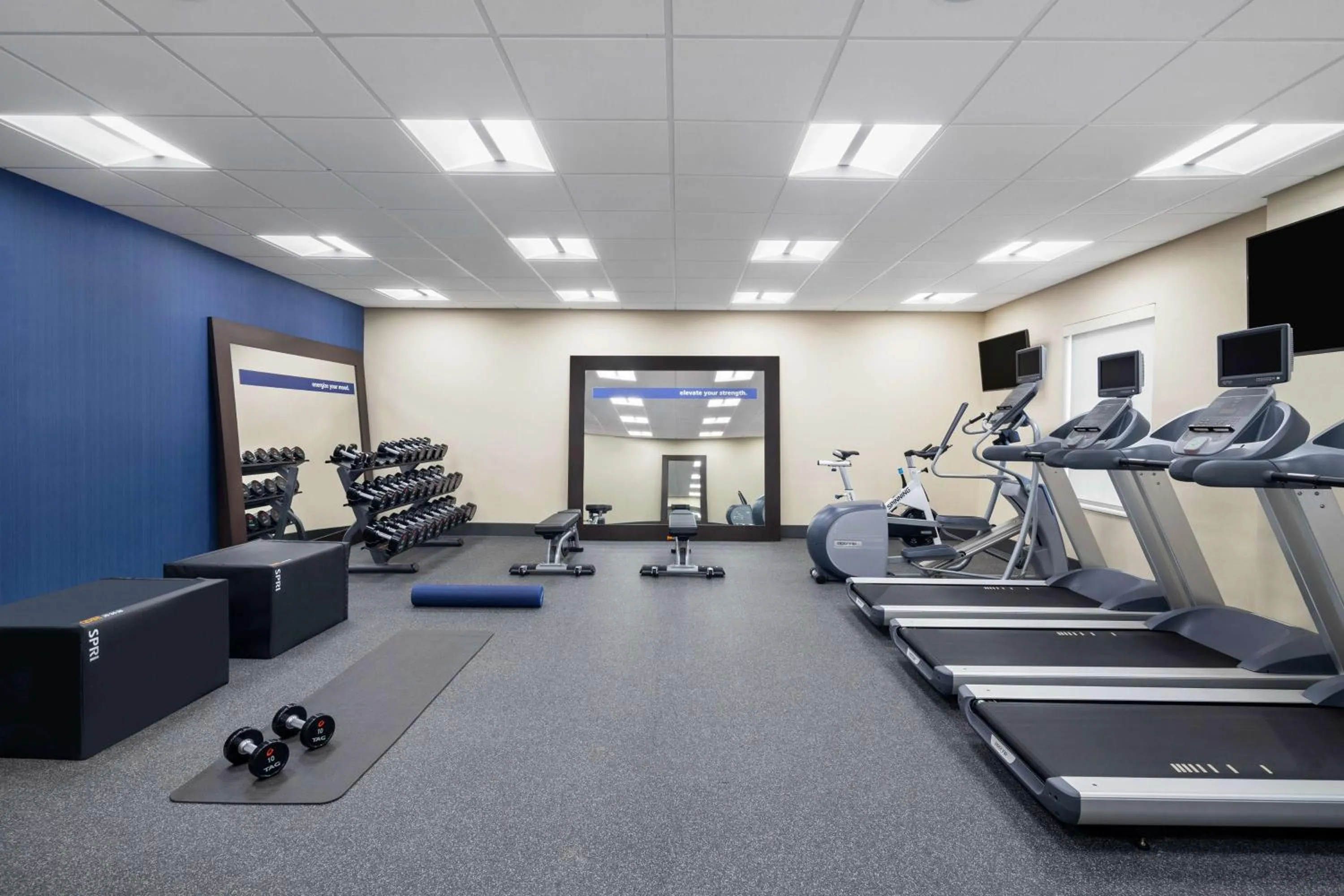 Fitness centre/facilities in Hampton Inn Sikeston