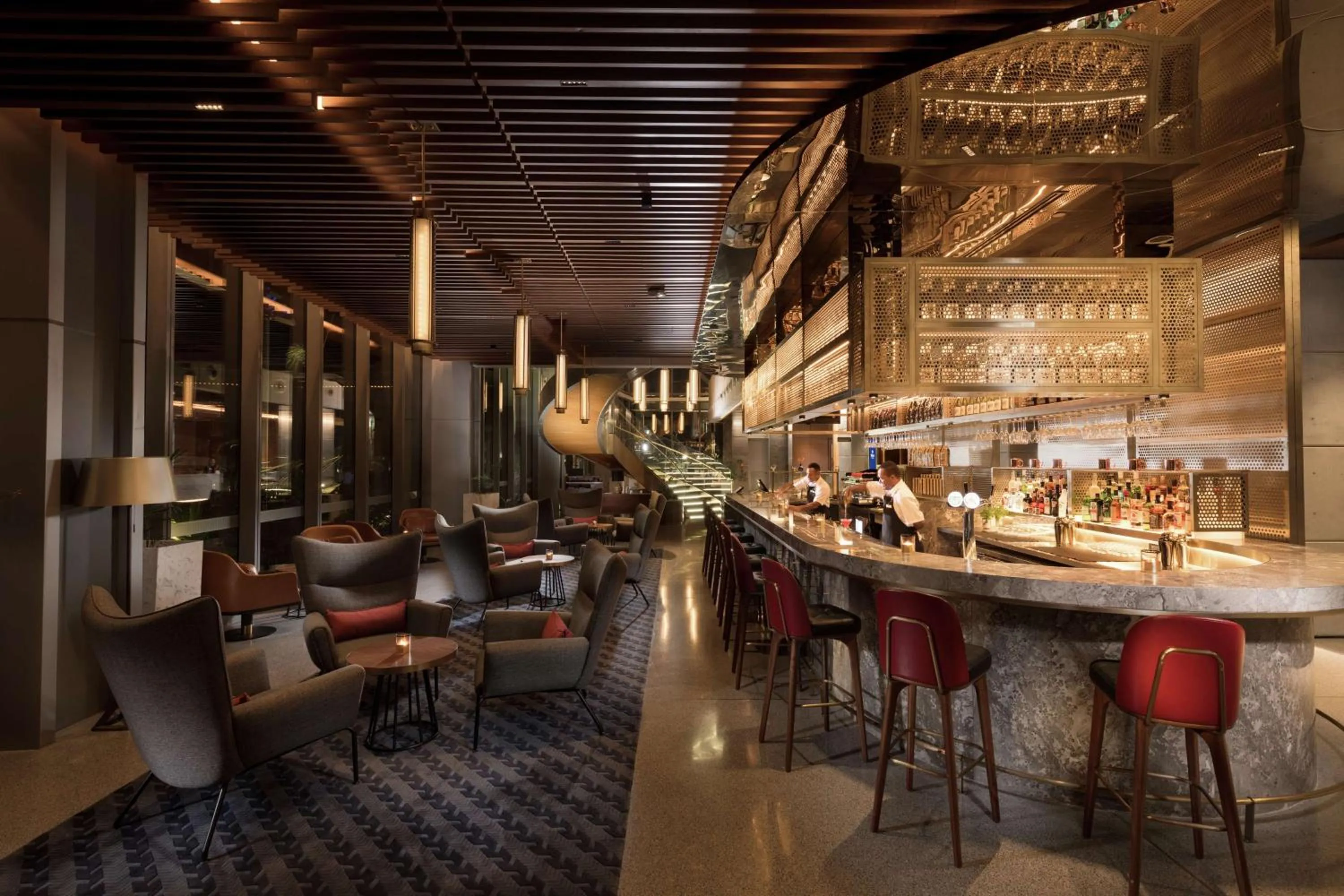 Restaurant/places to eat in Hilton Port Moresby Hotel & Residences