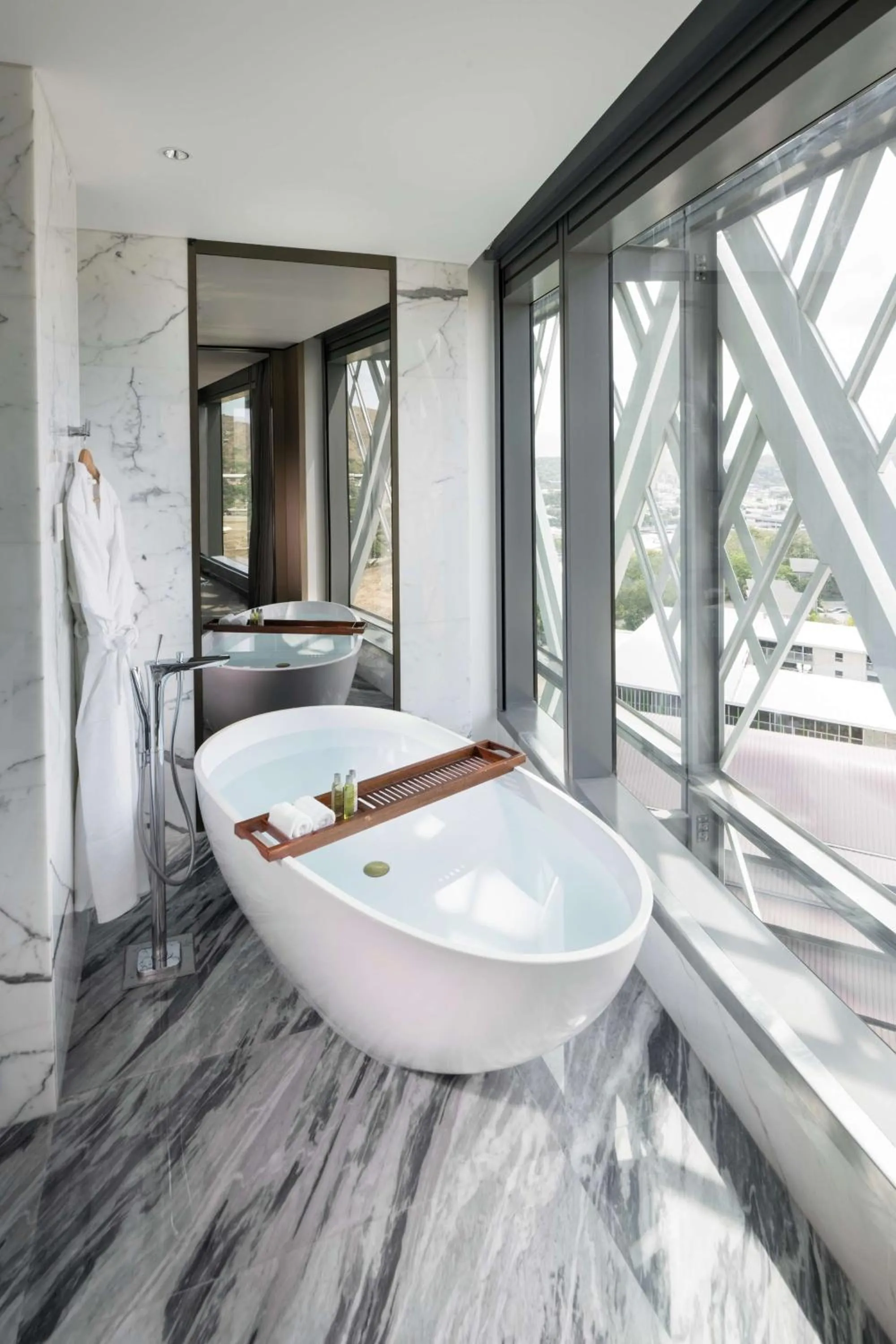 Bathroom in Hilton Port Moresby Hotel & Residences