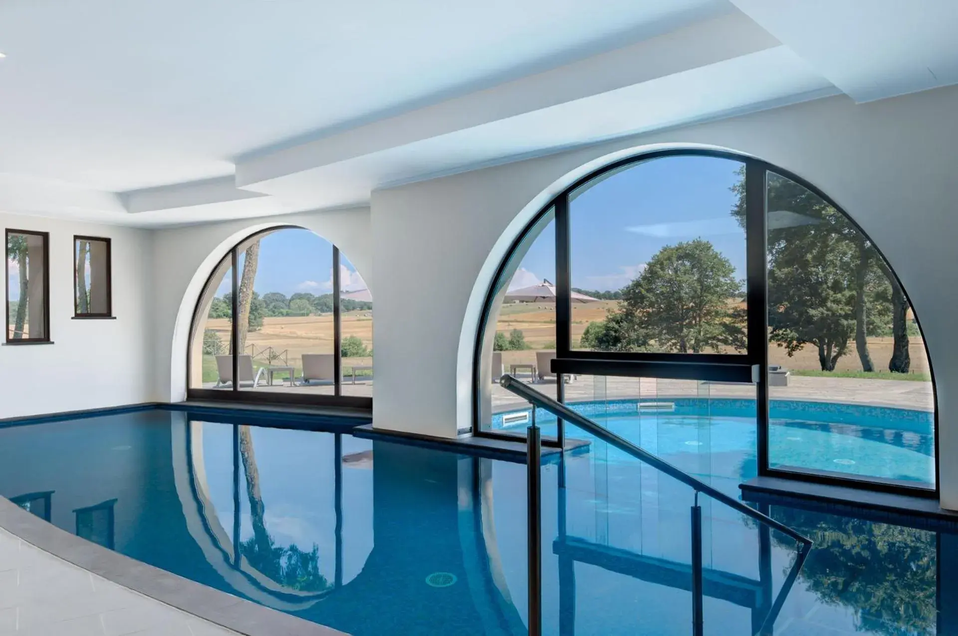 Pool view in Borgo La Chiaracia Resort & SPA Pool view in Borgo La Chiaracia Resort & SPA