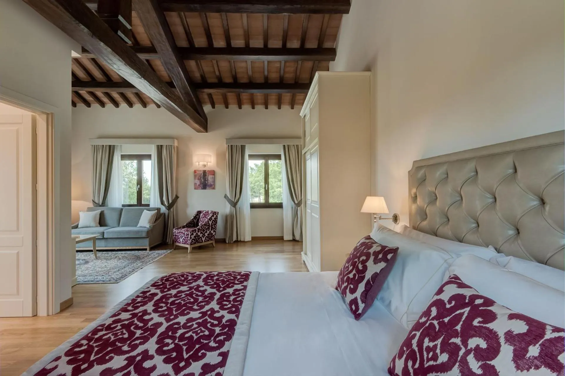 Photo of the whole room, Bed in Borgo La Chiaracia Resort & SPA