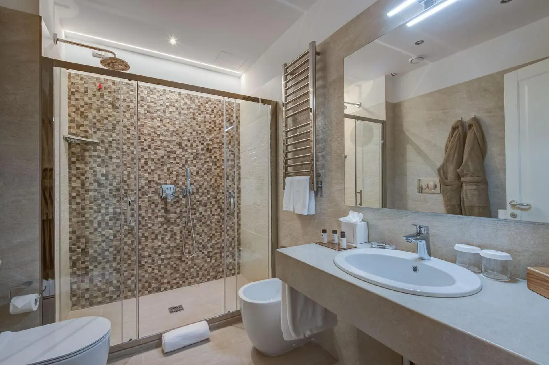 Bathroom in Borgo La Chiaracia Resort & SPA Bathroom in Borgo La Chiaracia Resort & SPA