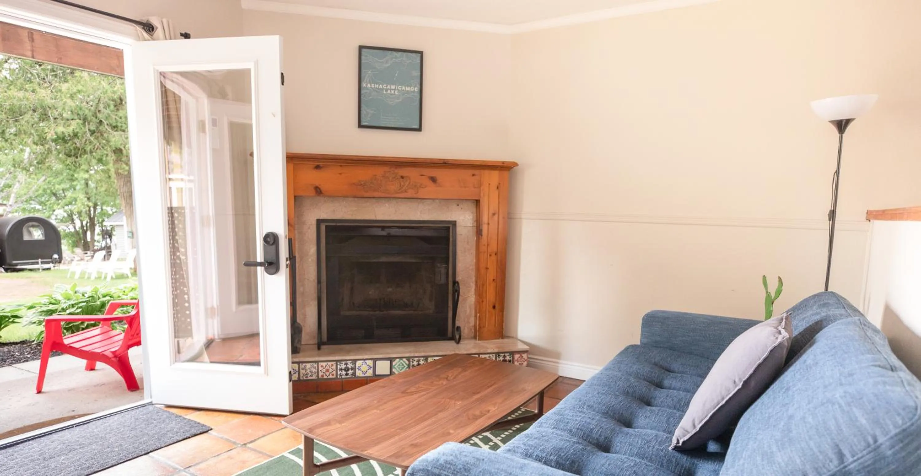 Patio in Bonnie View Inn