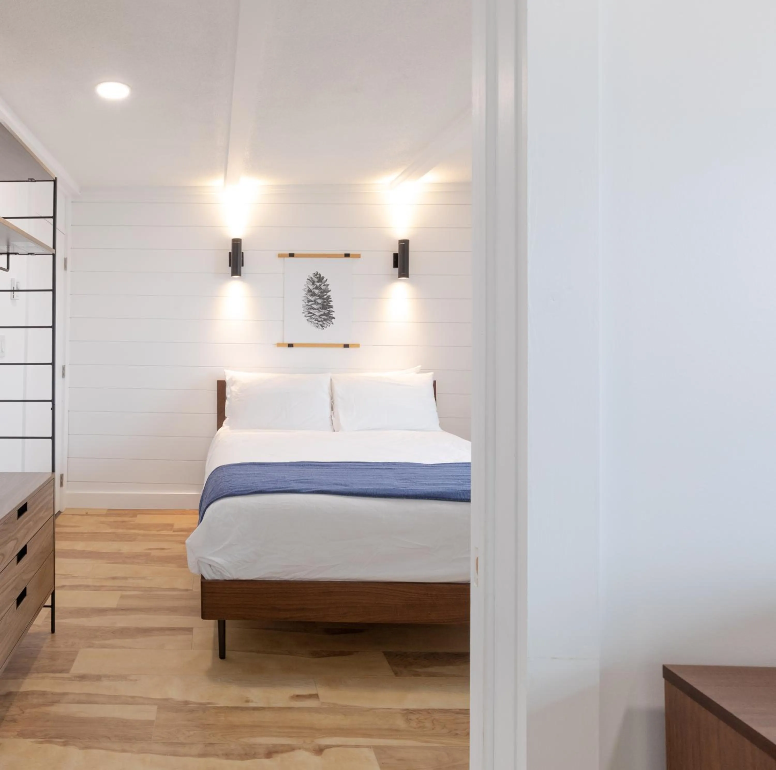 Bed in Bonnie View Inn