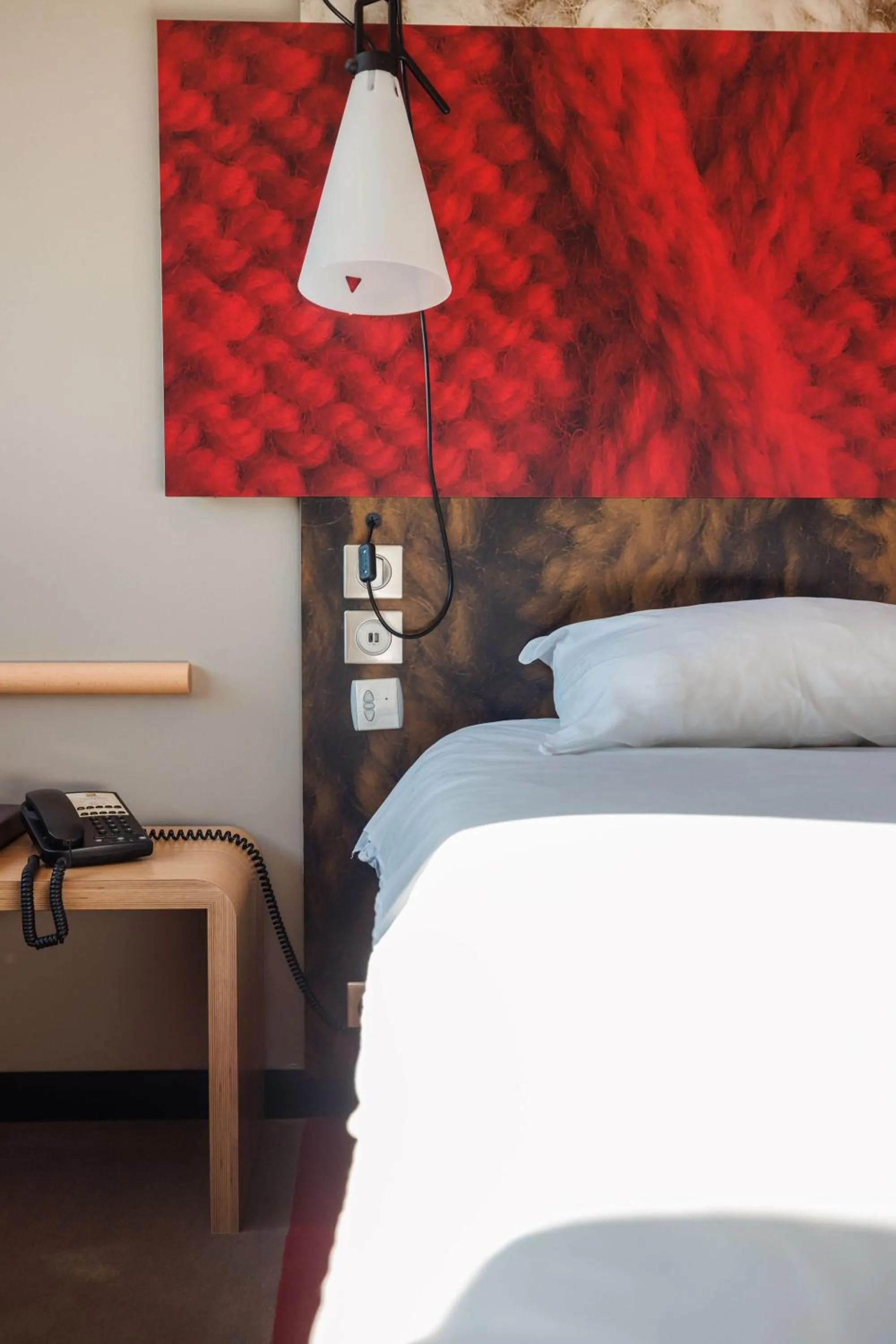 Bed in ibis Valence Sud