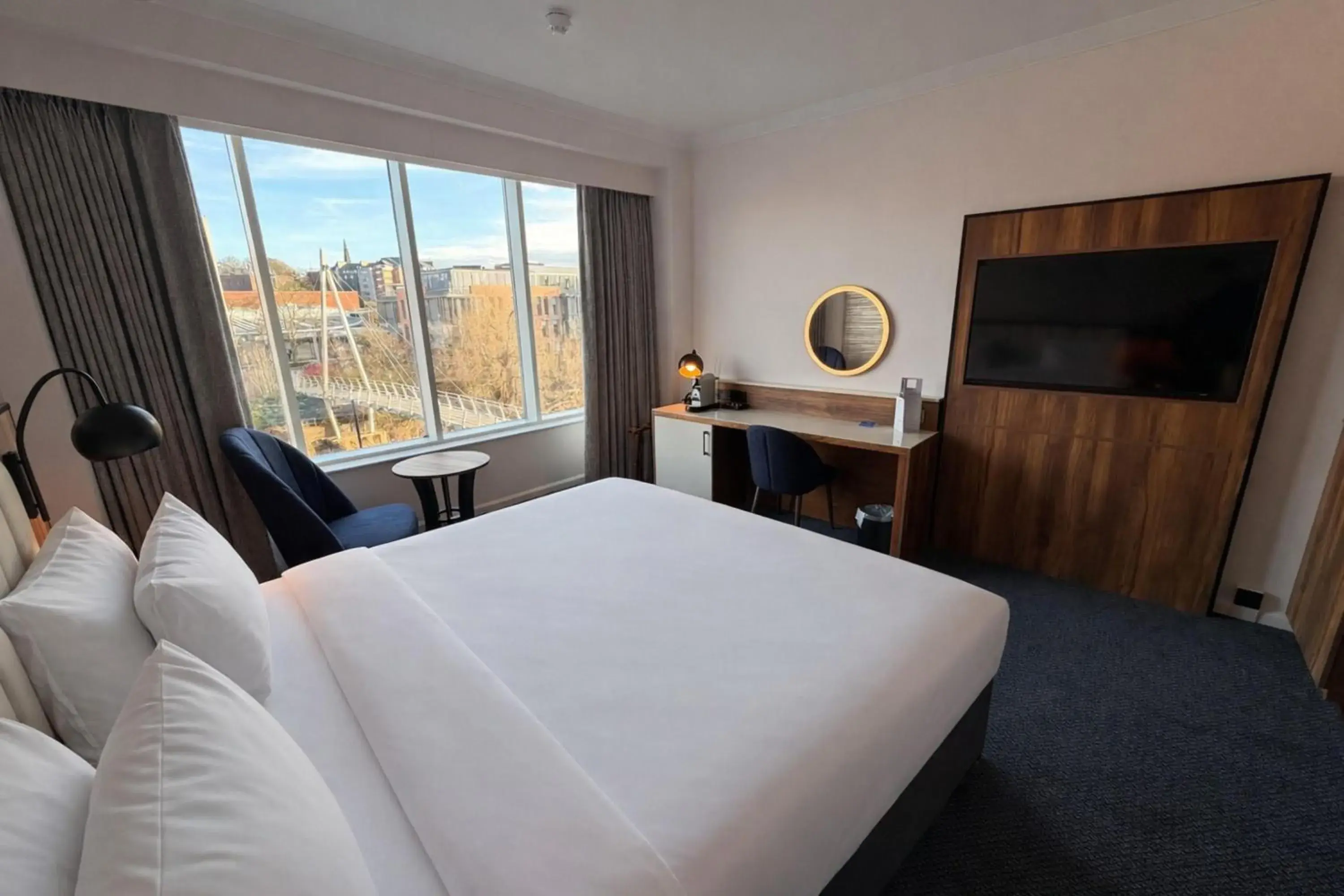 Bedroom, Bed in Radisson Blu Hotel, Durham Bedroom, Bed in Radisson Blu Hotel, Durham