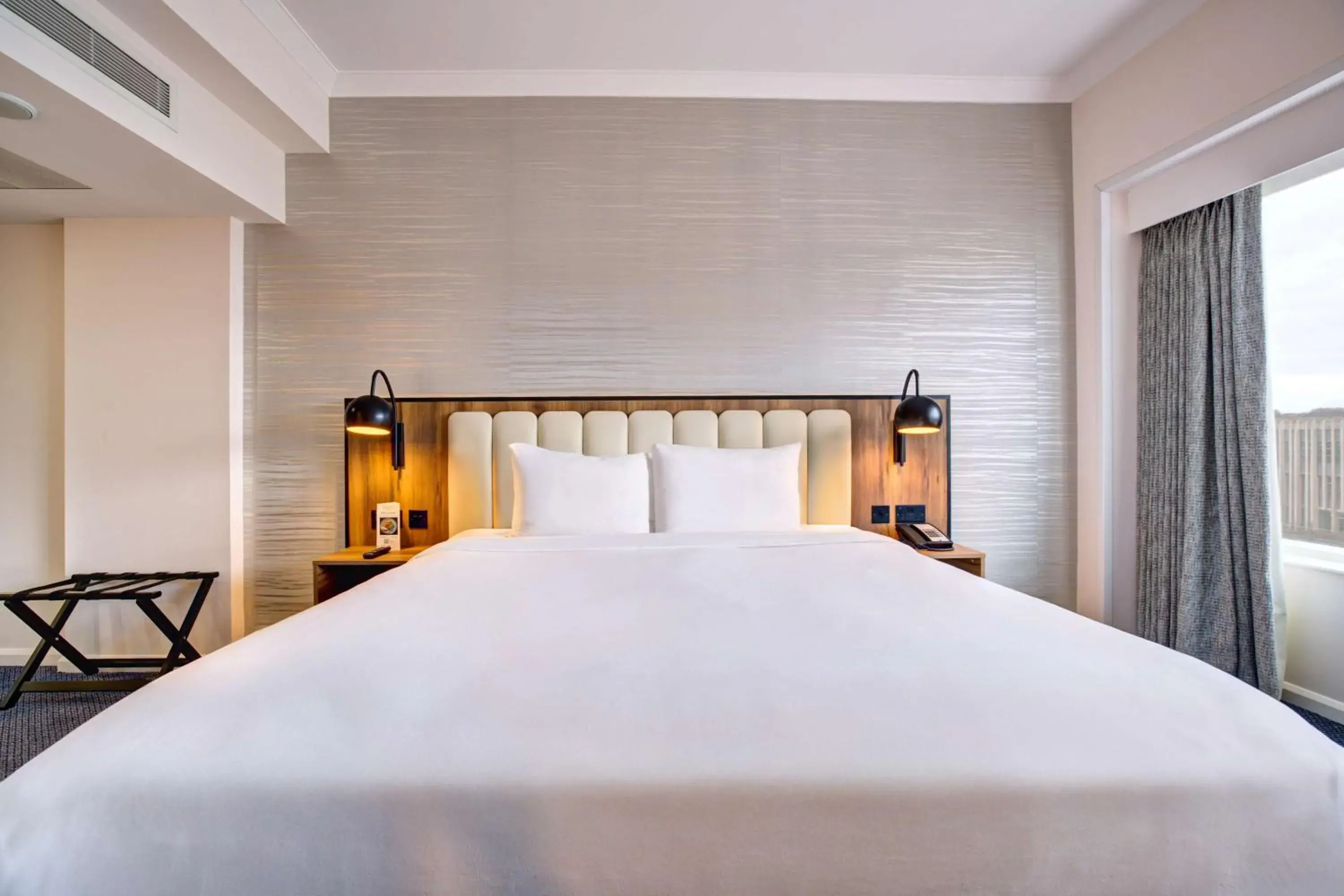 Bedroom, Bed in Radisson Blu Hotel, Durham Bedroom, Bed in Radisson Blu Hotel, Durham