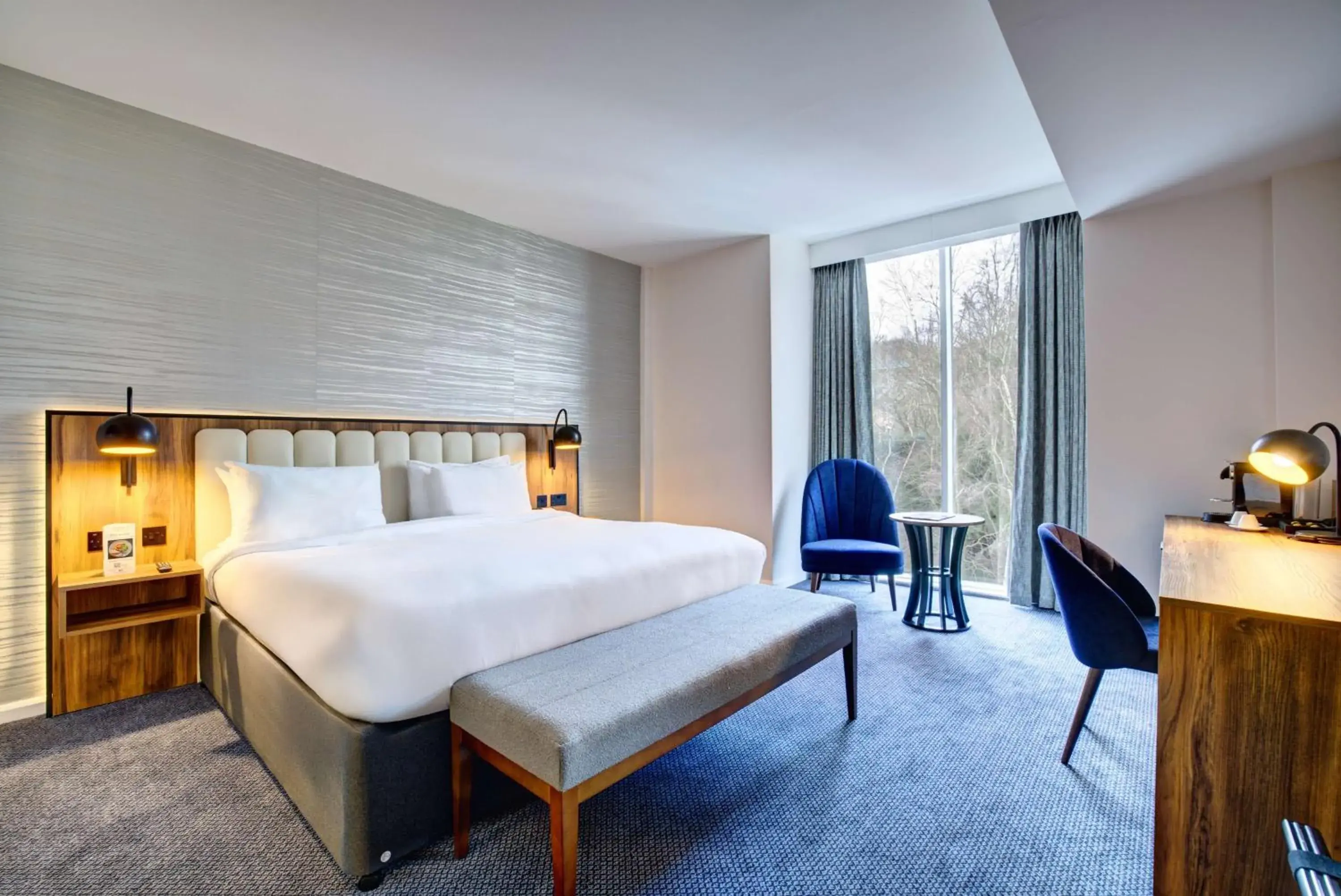 Bedroom, Bed in Radisson Blu Hotel, Durham Bedroom, Bed in Radisson Blu Hotel, Durham