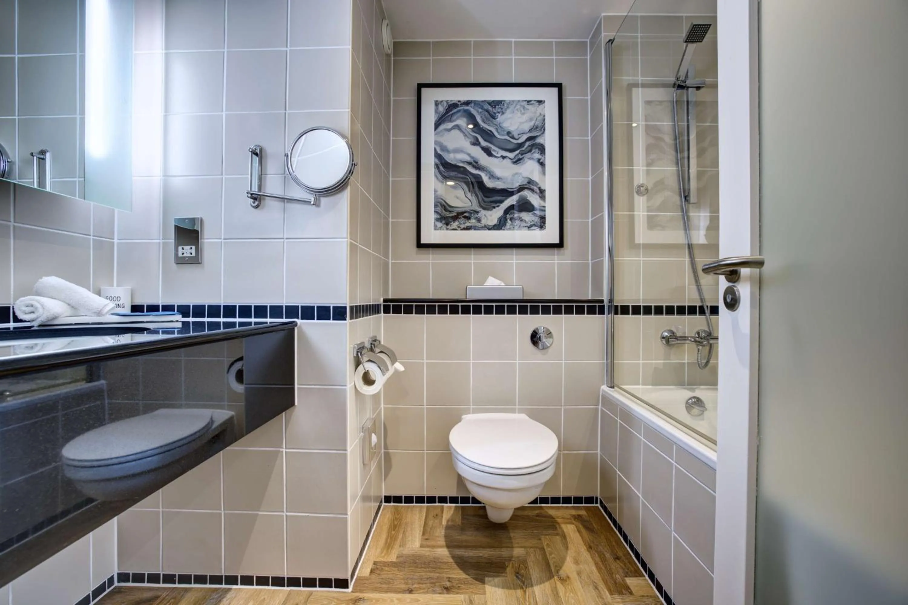 Bathroom in Radisson Blu Hotel, Durham