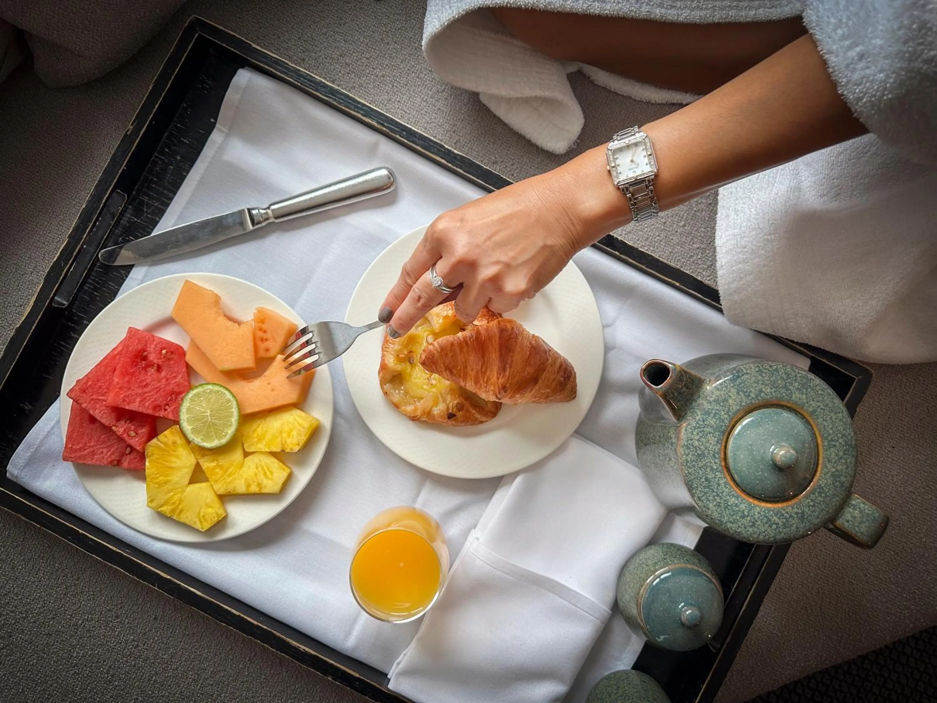 Breakfast in Radisson Blu Hotel, Durham