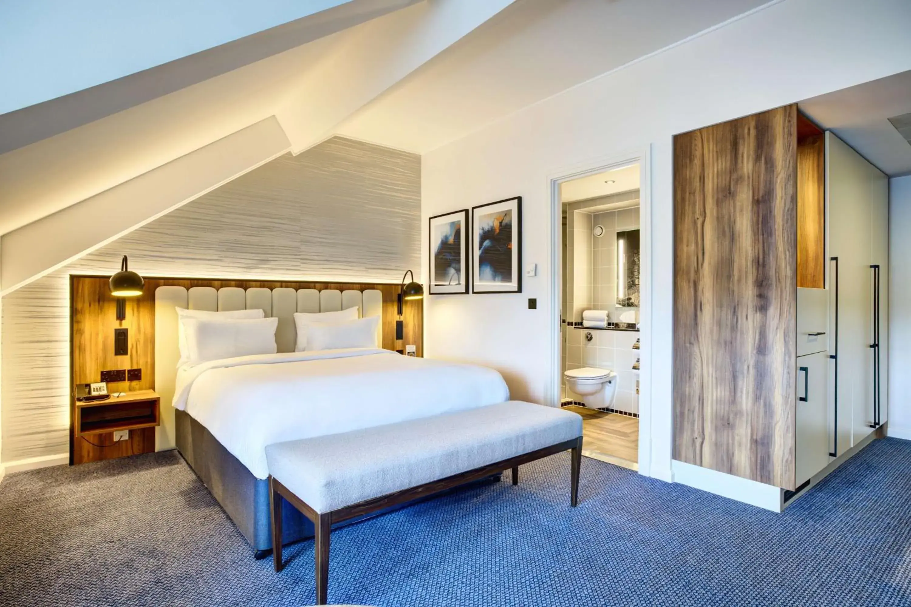 Bedroom, Bed in Radisson Blu Hotel, Durham Bedroom, Bed in Radisson Blu Hotel, Durham