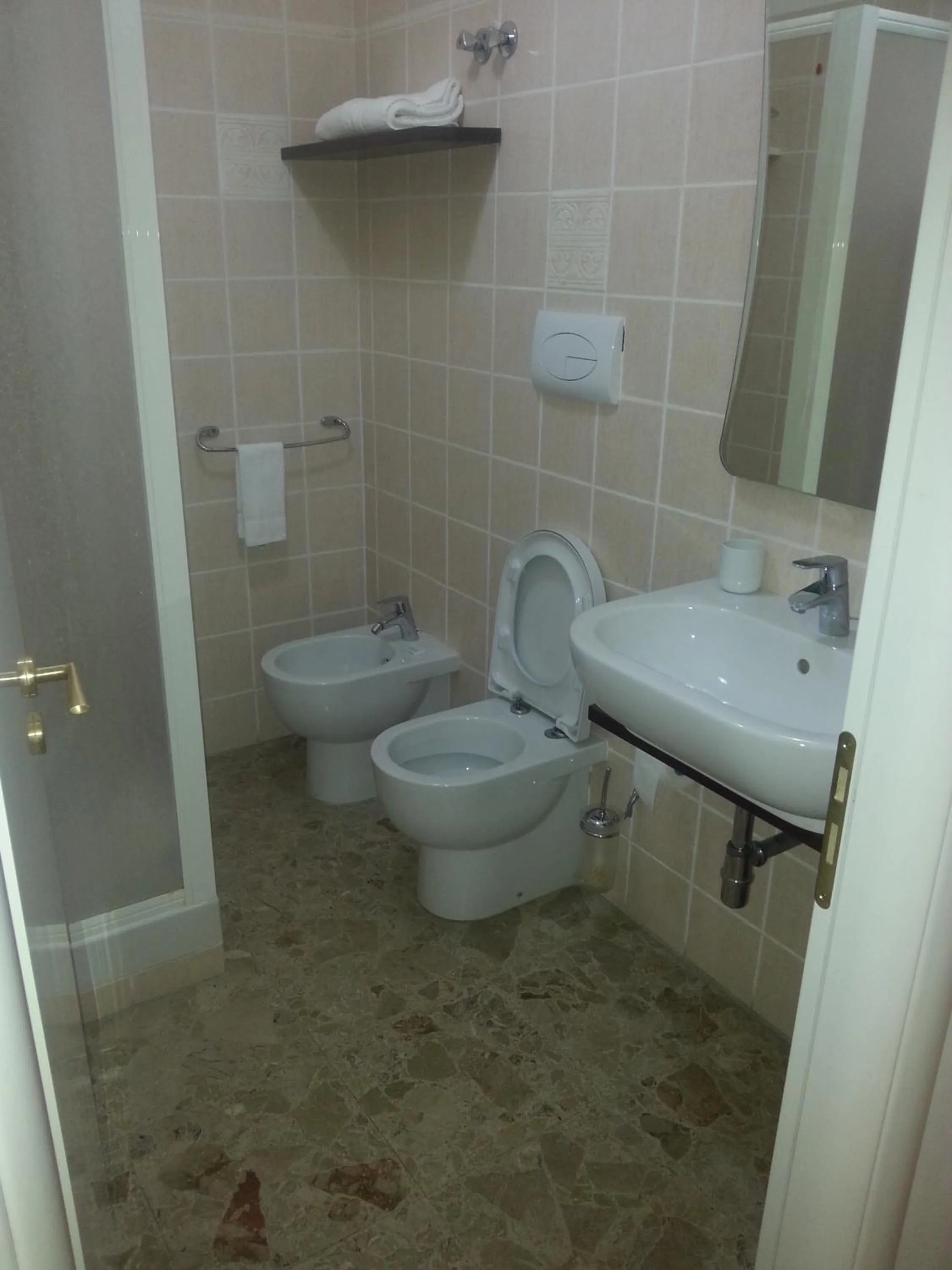 Bathroom in B&B Casa Laganà