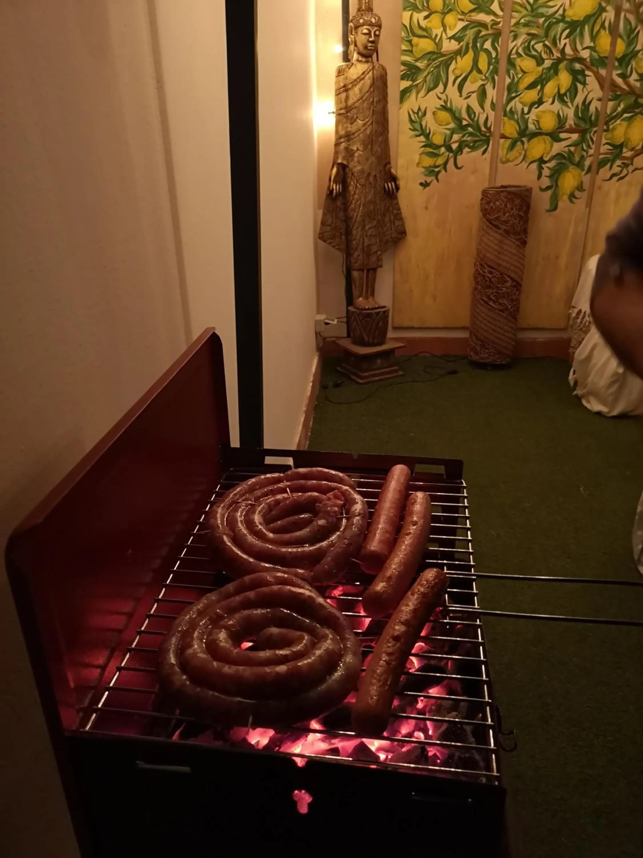Patio in B&B Casa Laganà