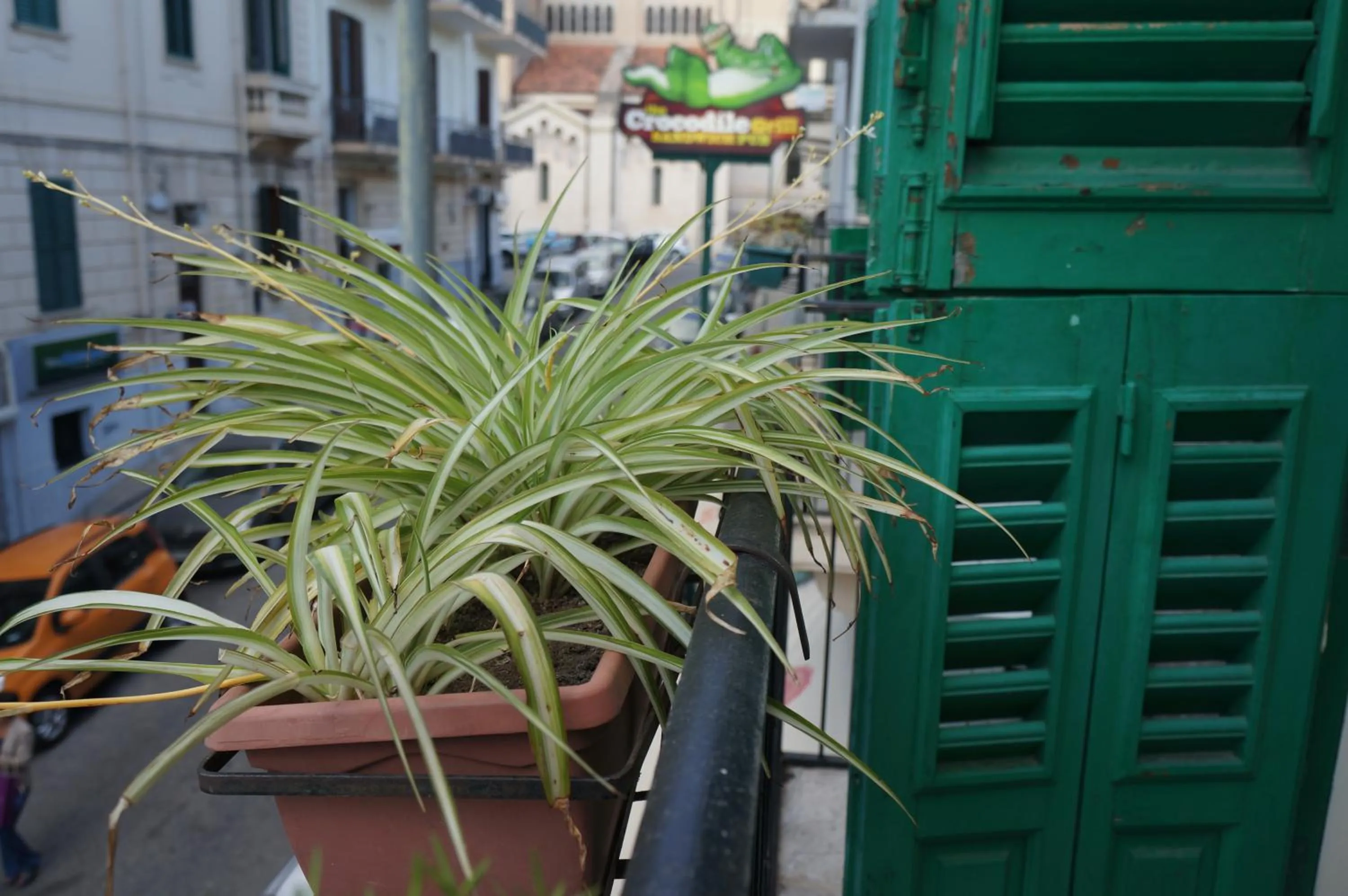 Patio in B&B Casa Laganà