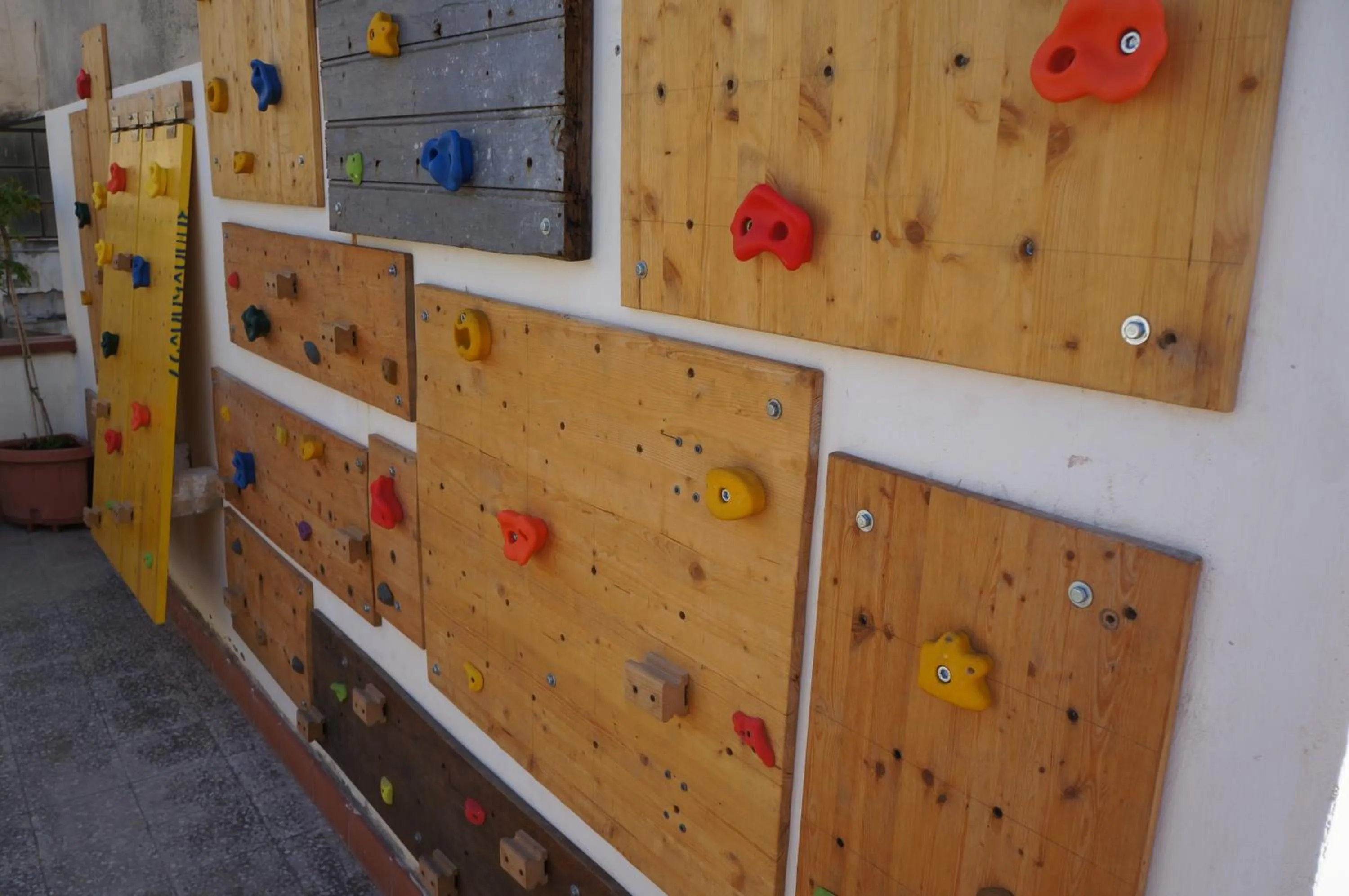 Patio in B&B Casa Laganà