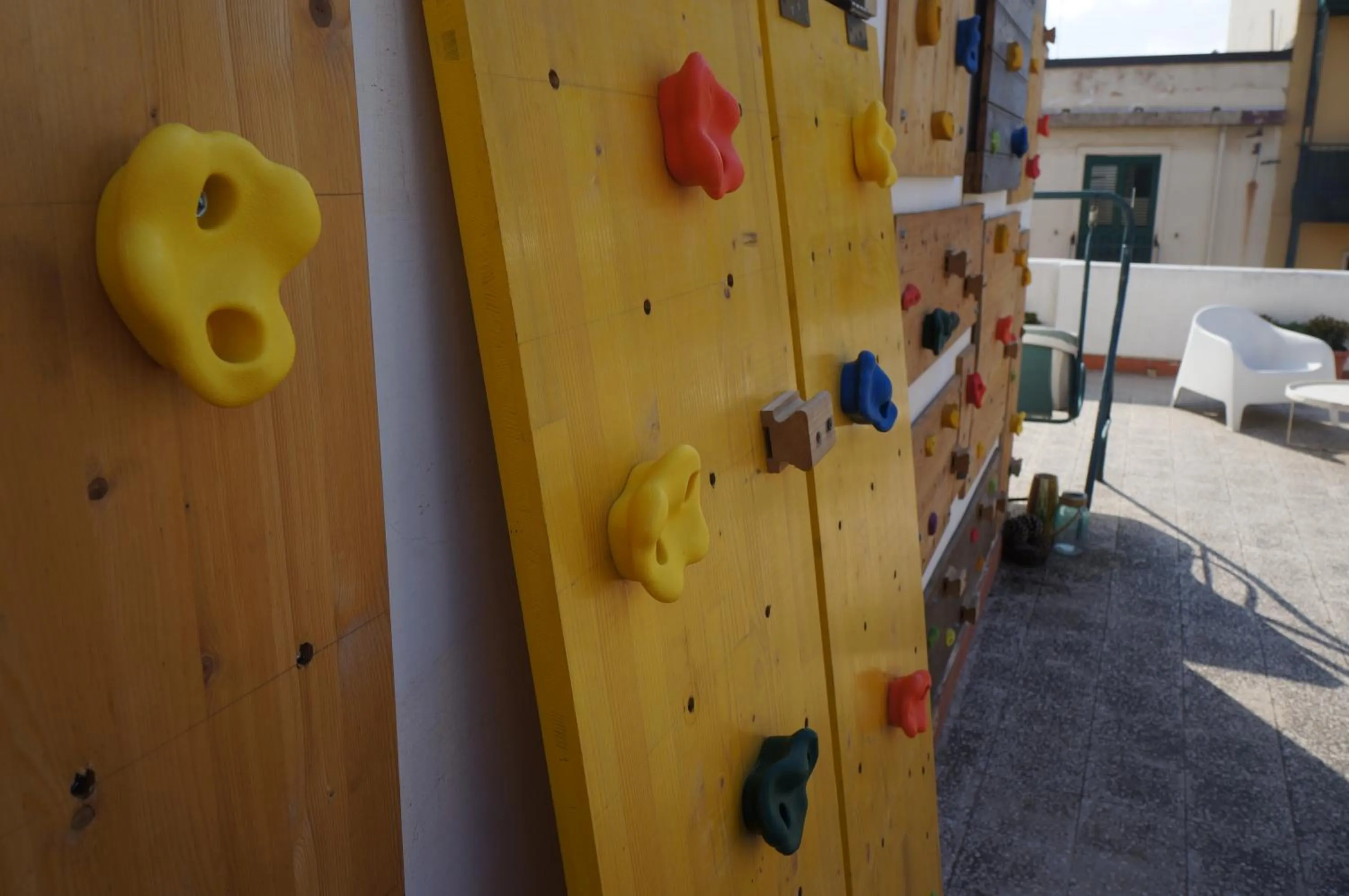 Patio in B&B Casa Laganà