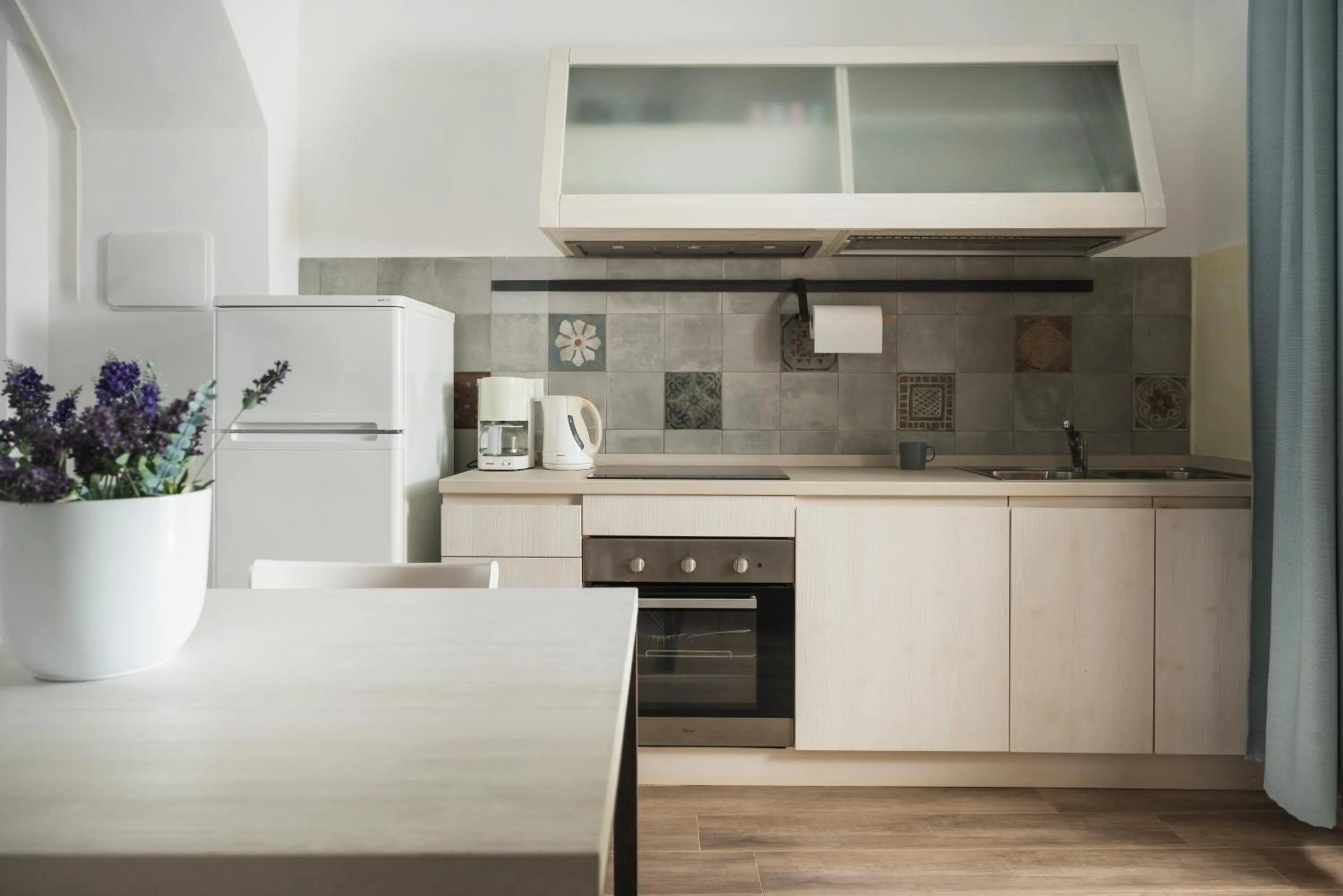 Kitchen or kitchenette in Agriturismo La Filanda