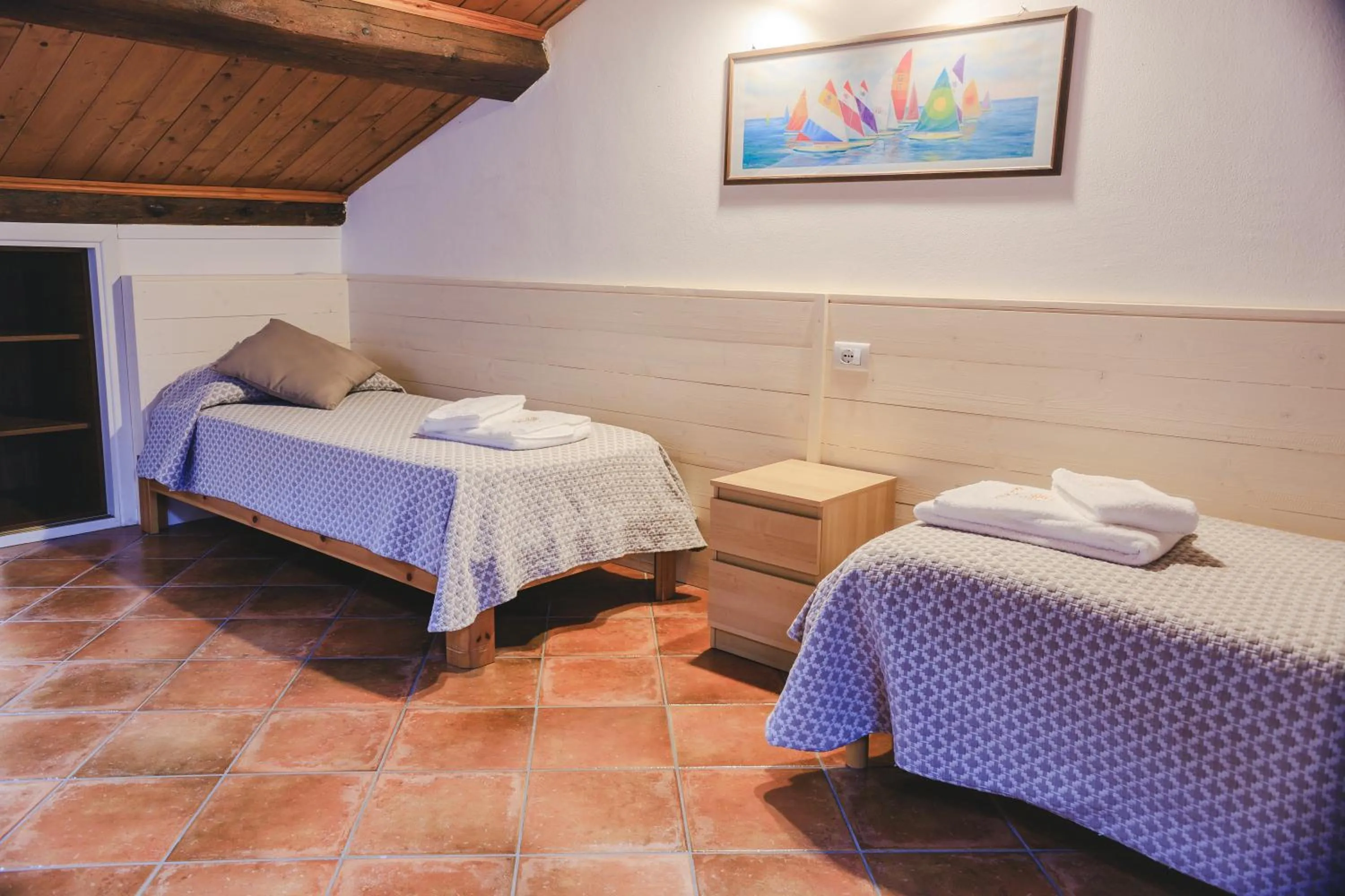 Bed in Agriturismo La Filanda