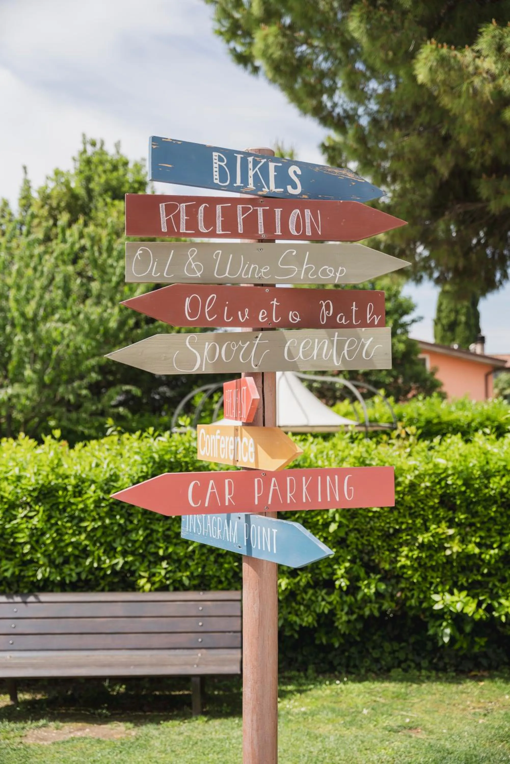 Decorative detail in Agriturismo La Filanda