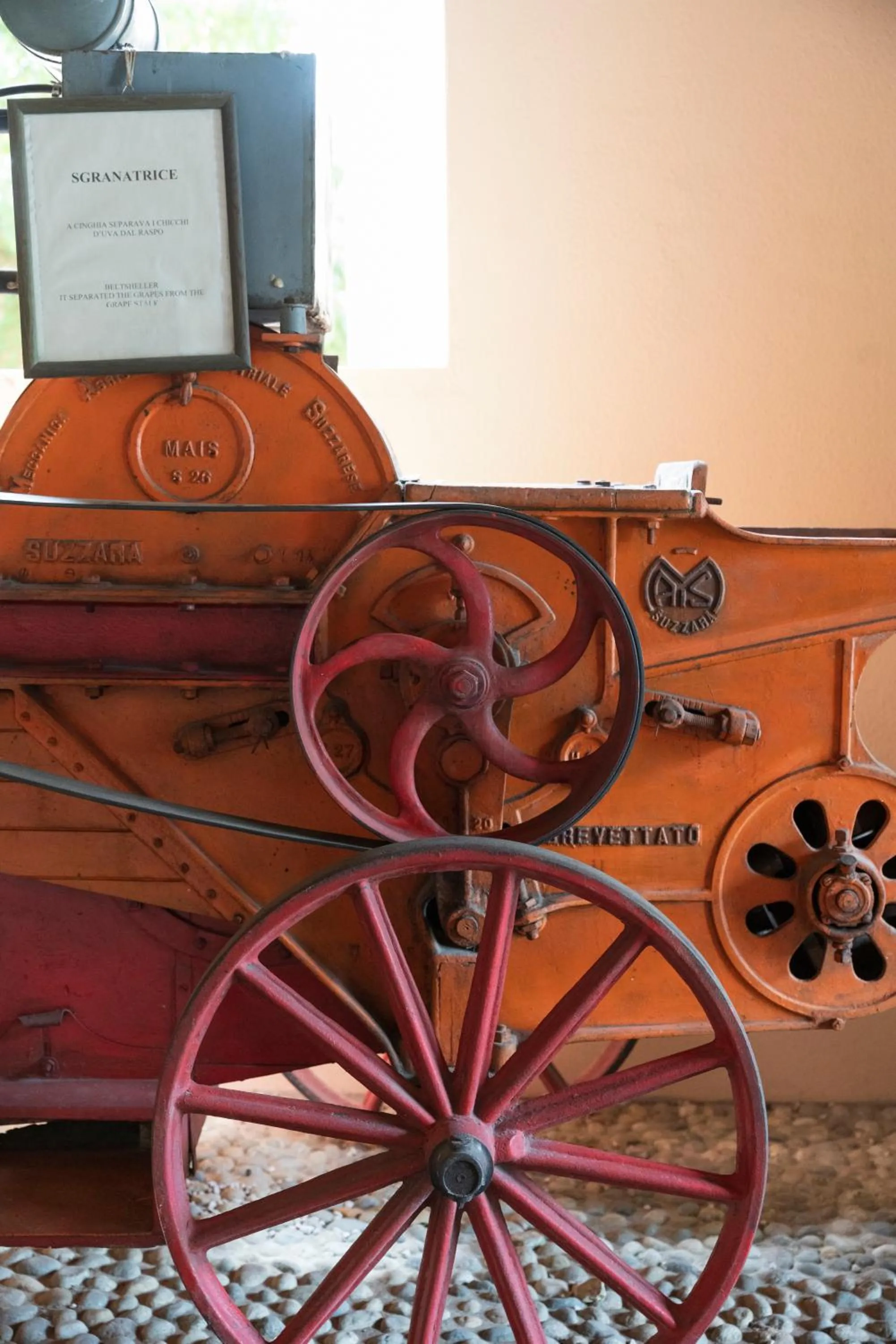 Decorative detail in Agriturismo La Filanda