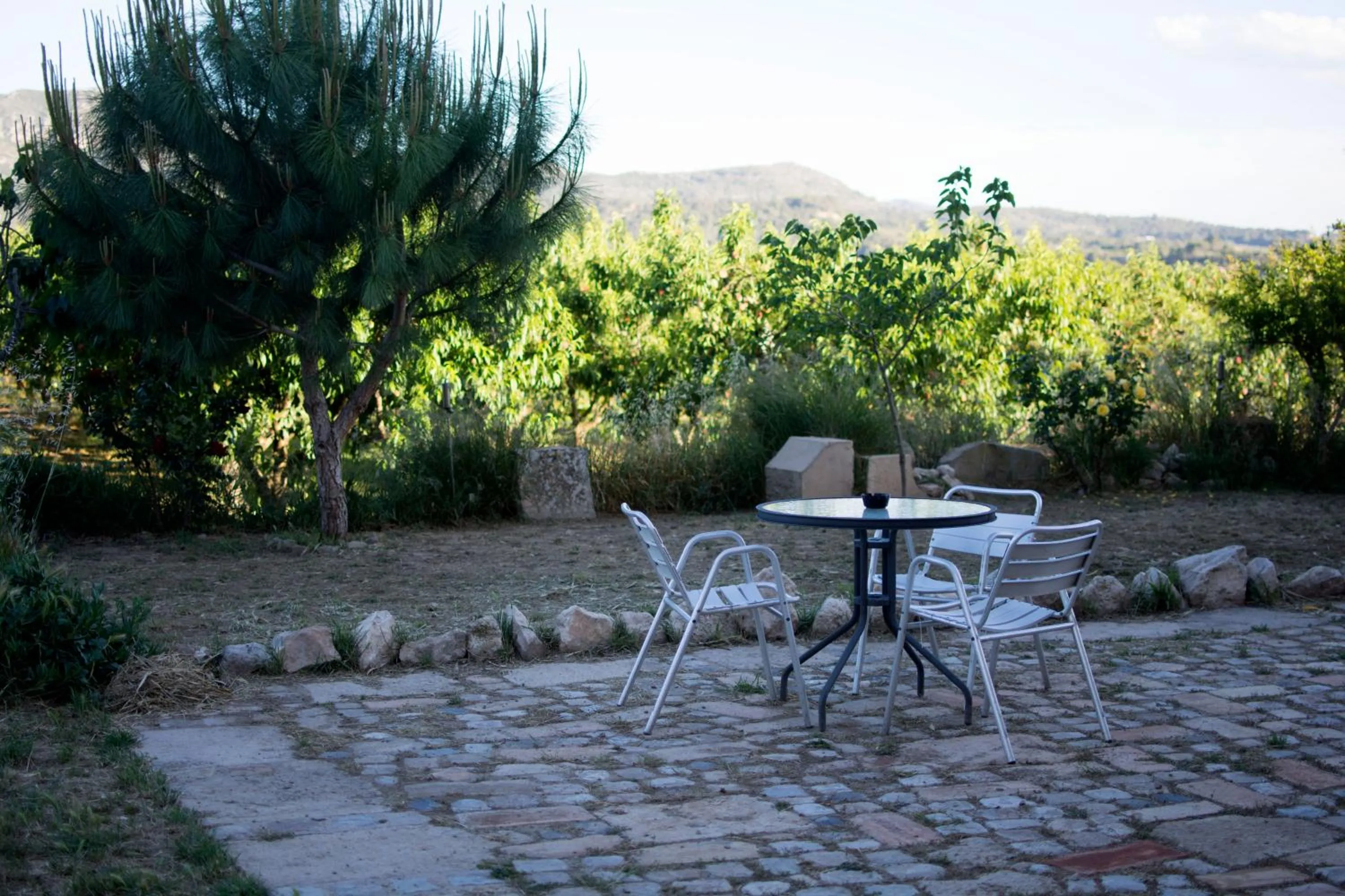 Balcony/Terrace in Mas Taniet Hotel Rural