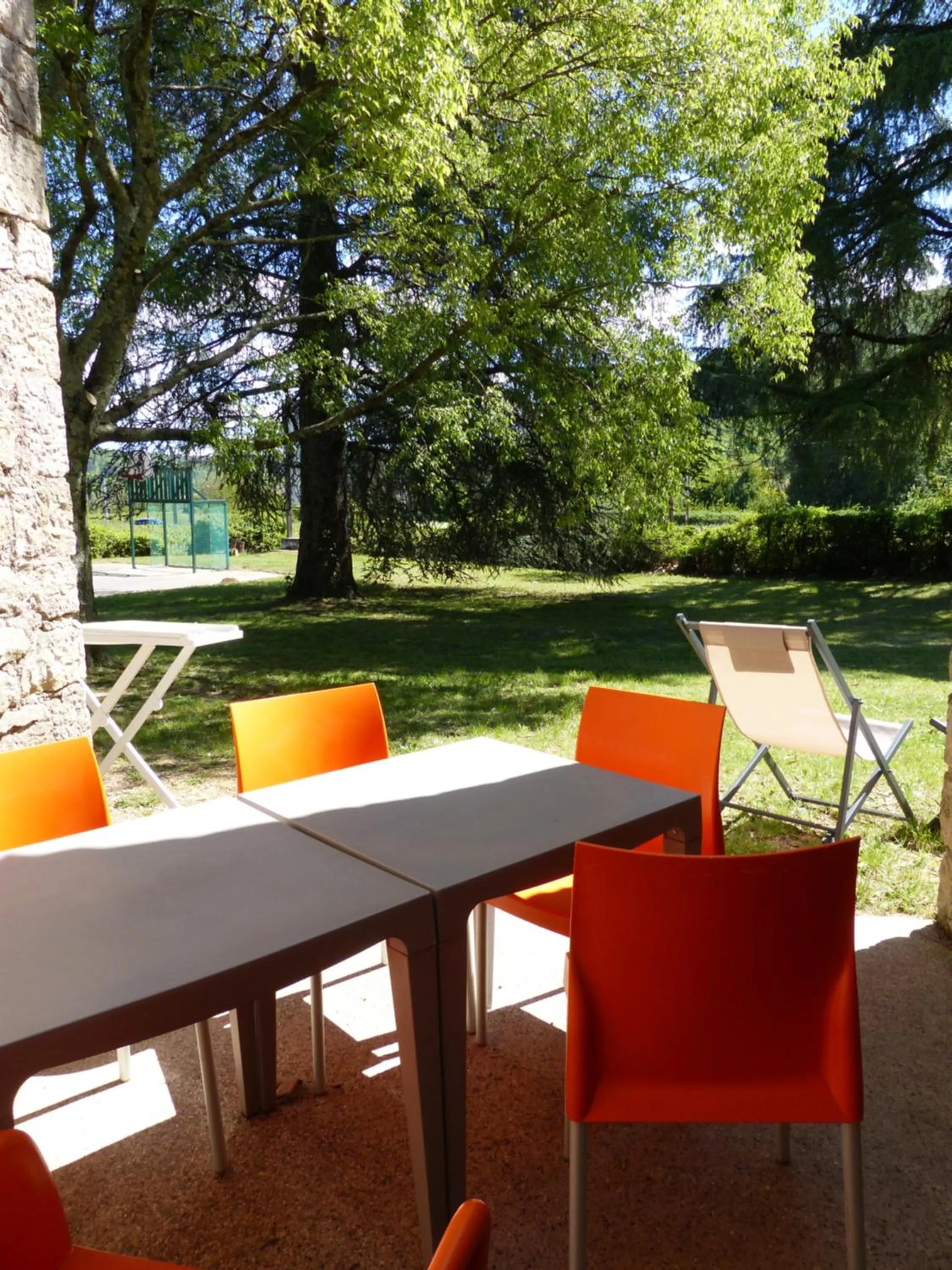 Patio in Terres de France - Le Domaine des Vans