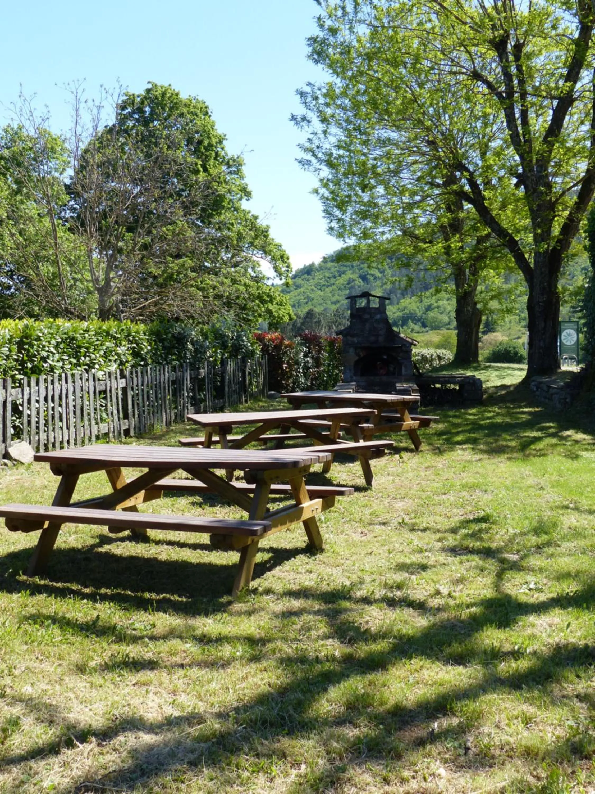 BBQ facilities in Terres de France - Le Domaine des Vans