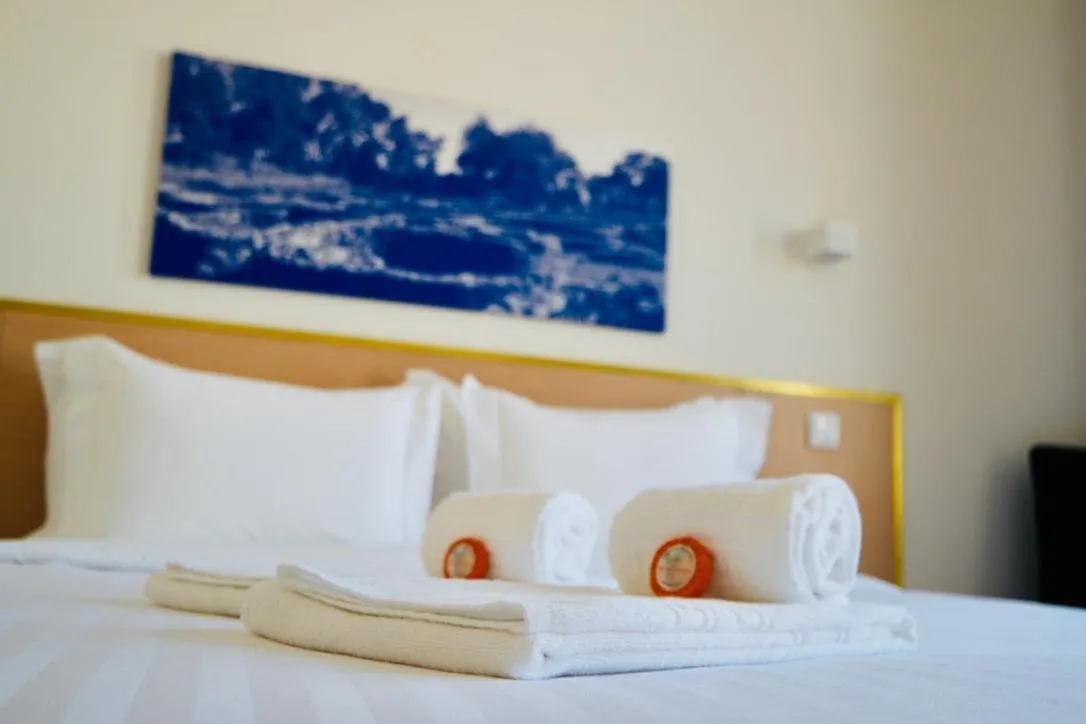 Bed in ó Poboa Guesthouse