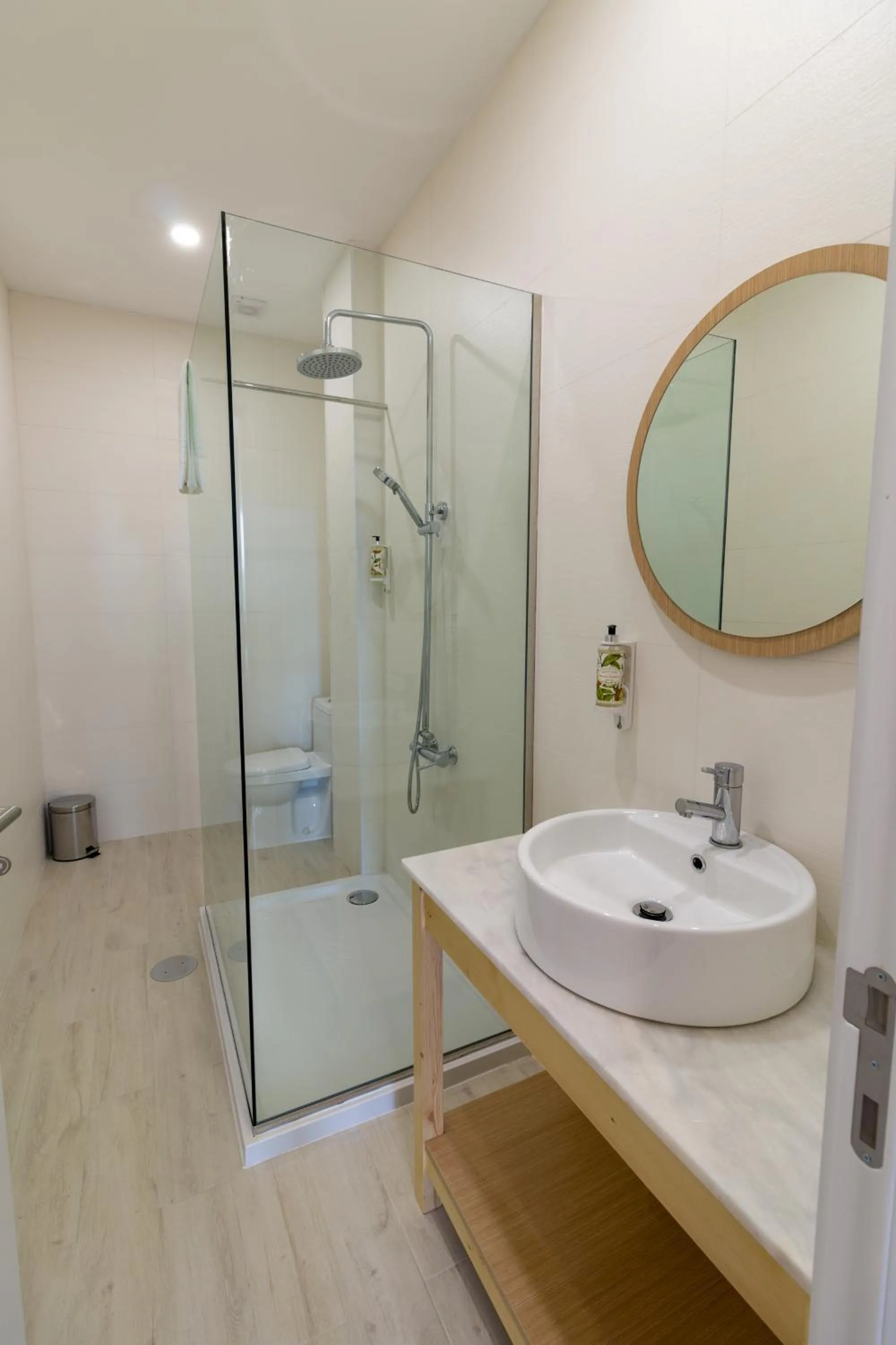 Shower in ó Poboa Guesthouse