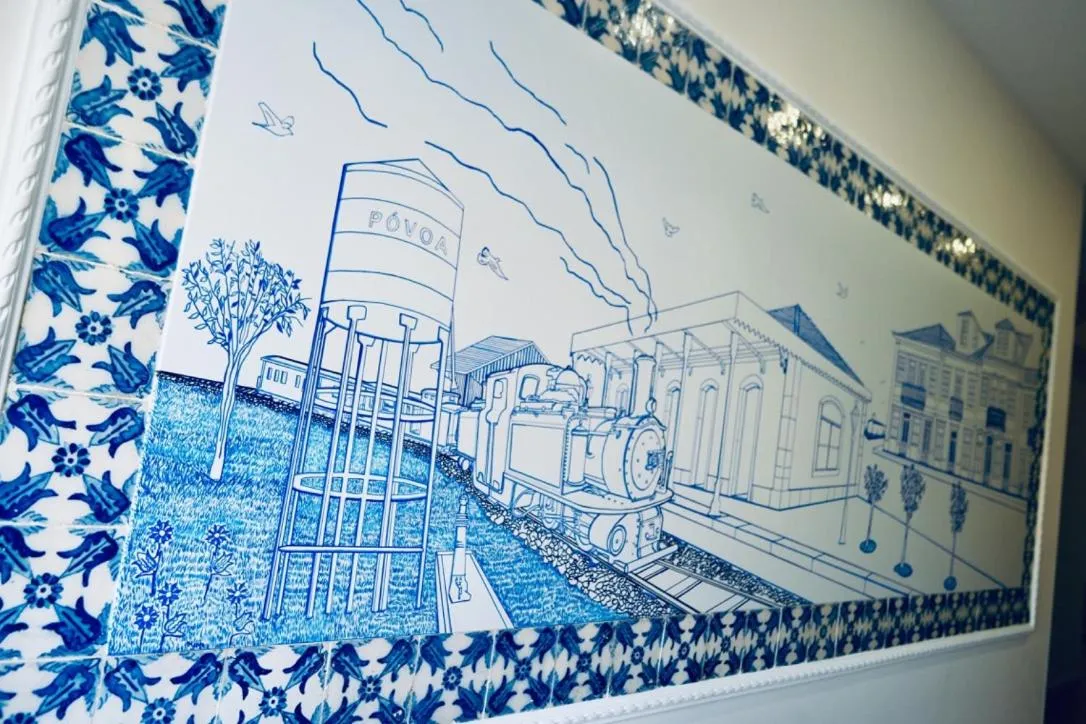 Property building in ó Poboa Guesthouse