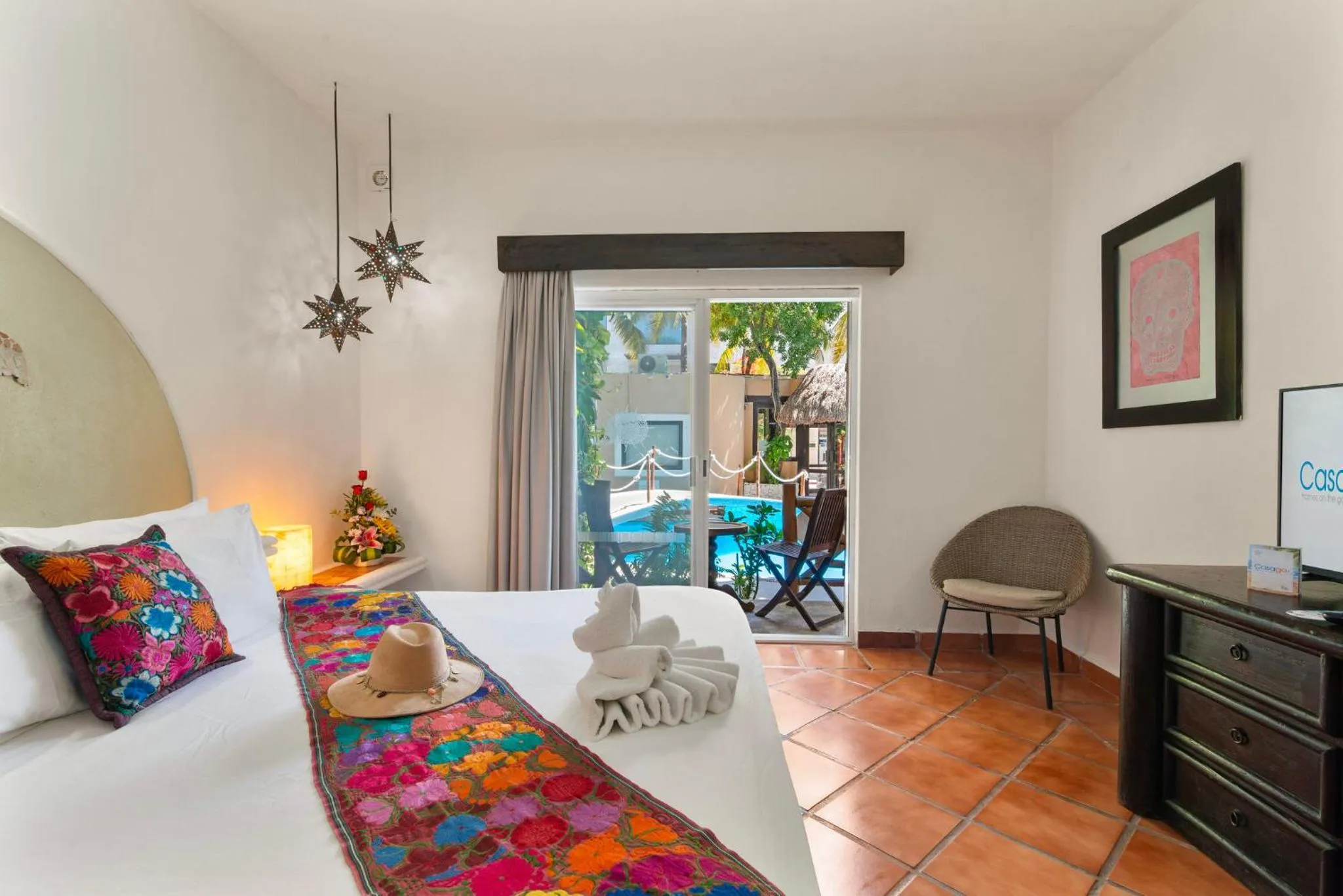 Photo of the whole room, Bed in Hotel Riviera Del Sol