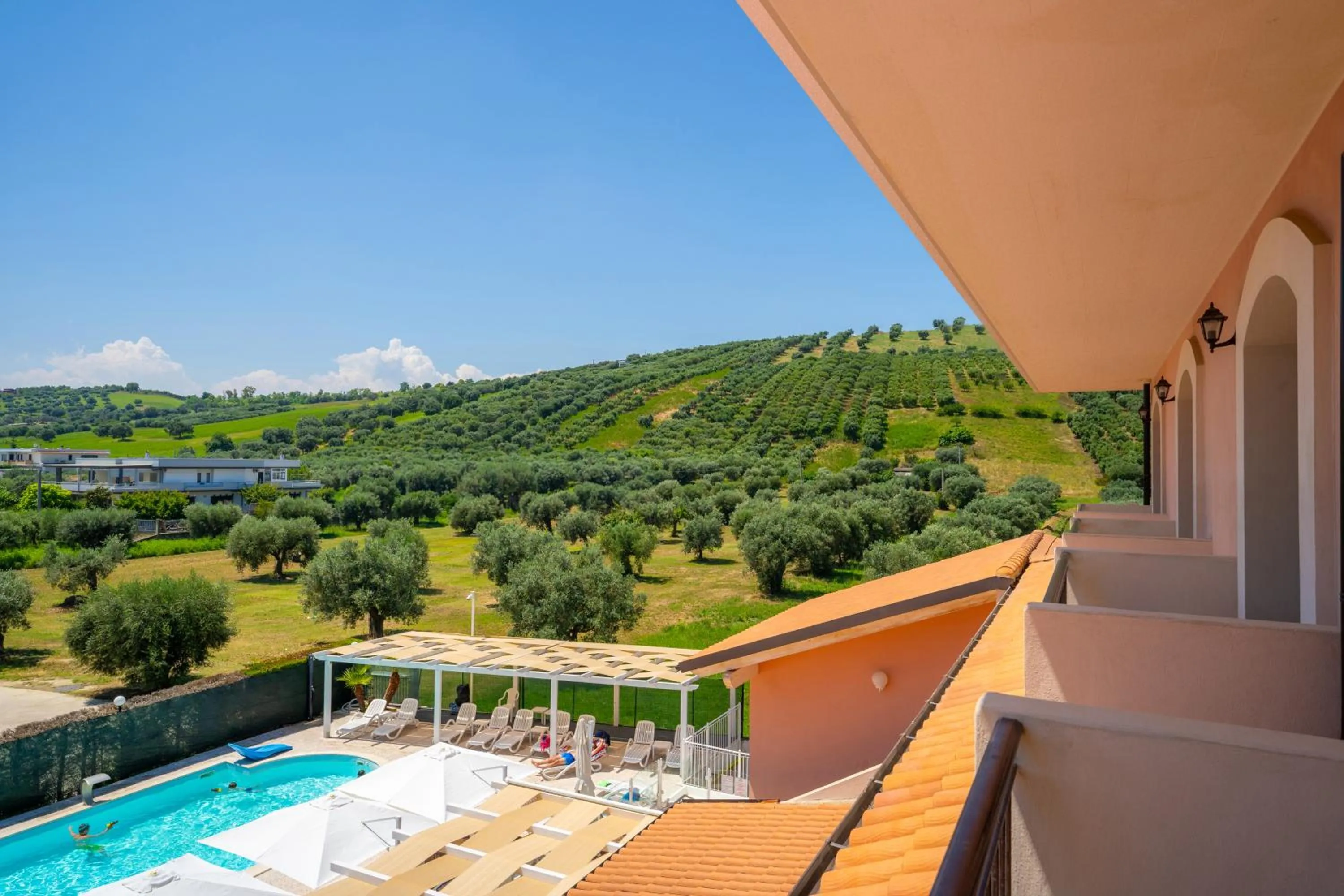 Solarium in Hotel Villa Elena
