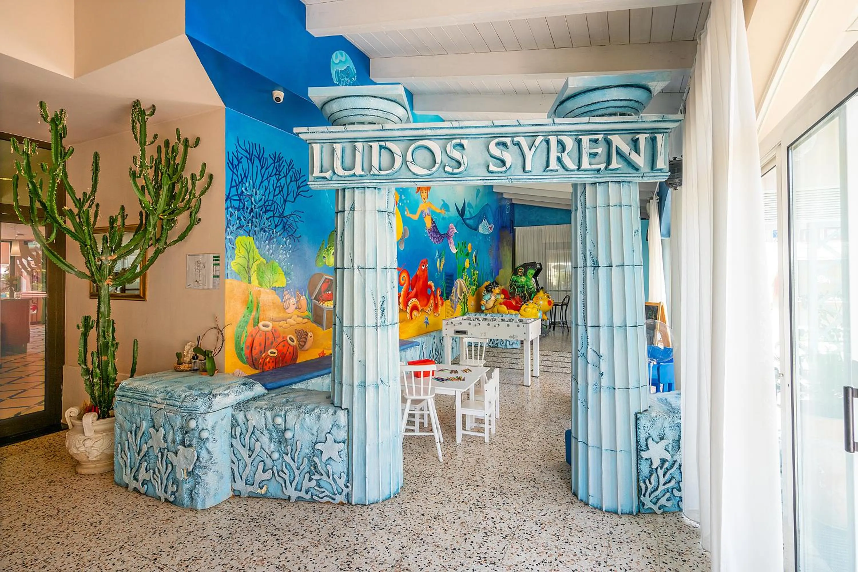 Children play ground in Hotel Villa Elena