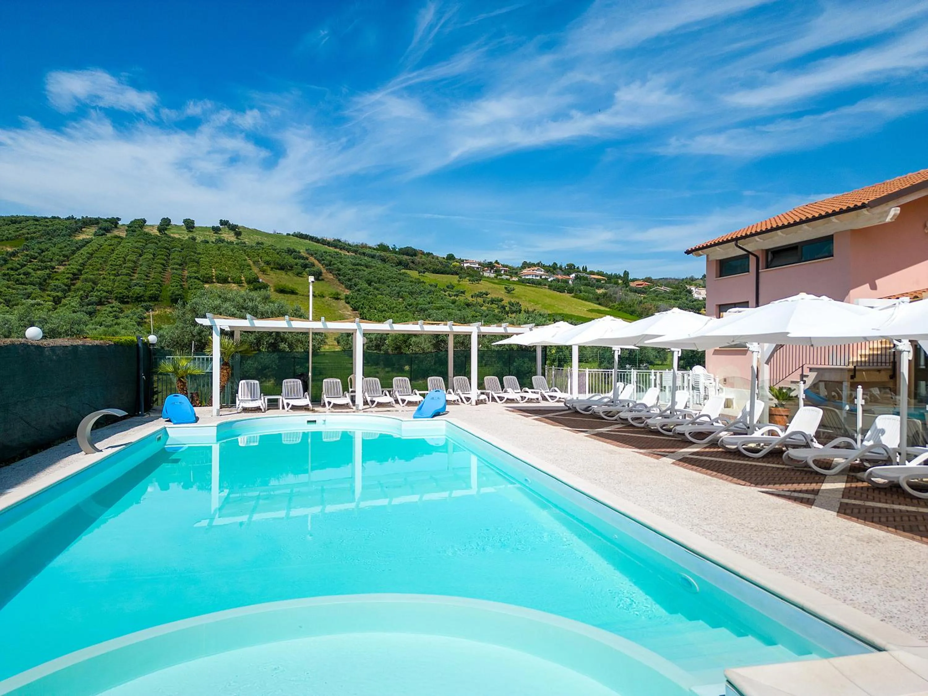 Solarium in Hotel Villa Elena